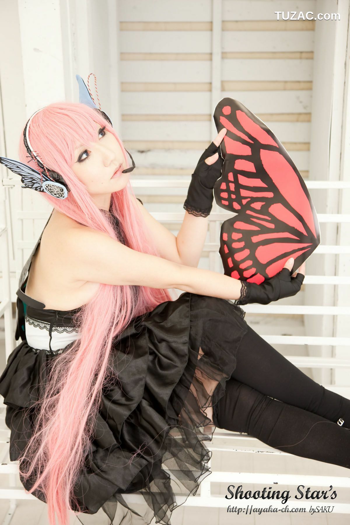 日本CosPlay_绫香 (Sakuサク) 《VOCALOID》 Megurine Luka 写真集[133P]