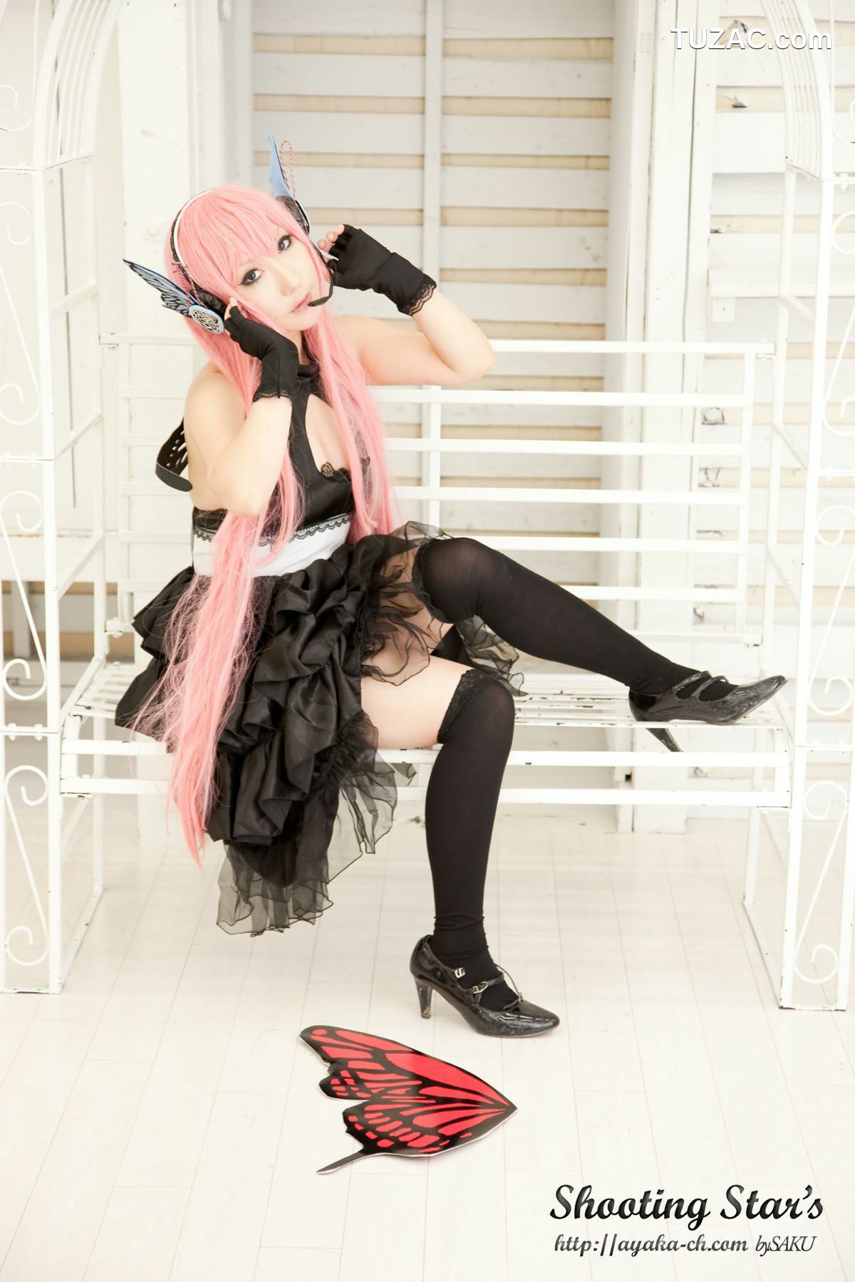 日本CosPlay_绫香 (Sakuサク) 《VOCALOID》 Megurine Luka 写真集[133P]