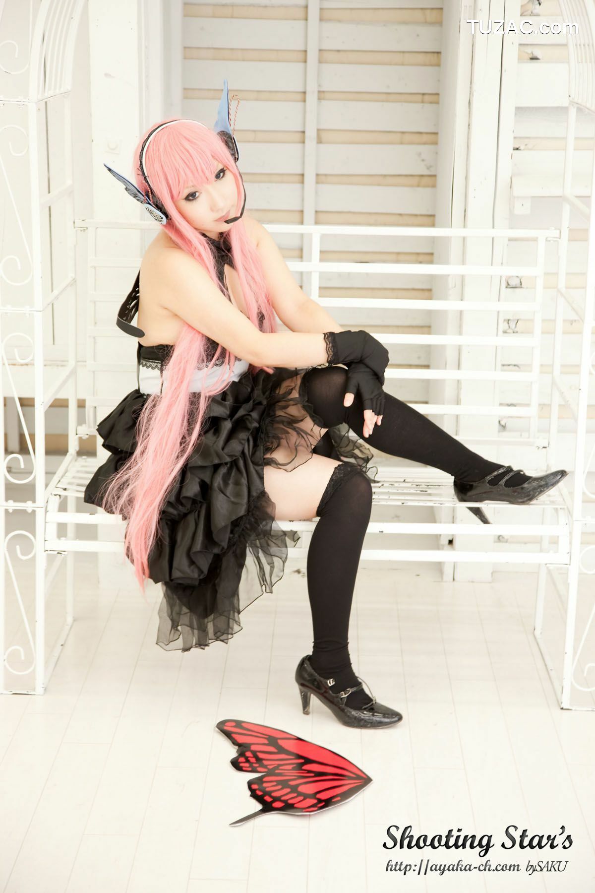 日本CosPlay_绫香 (Sakuサク) 《VOCALOID》 Megurine Luka 写真集[133P]