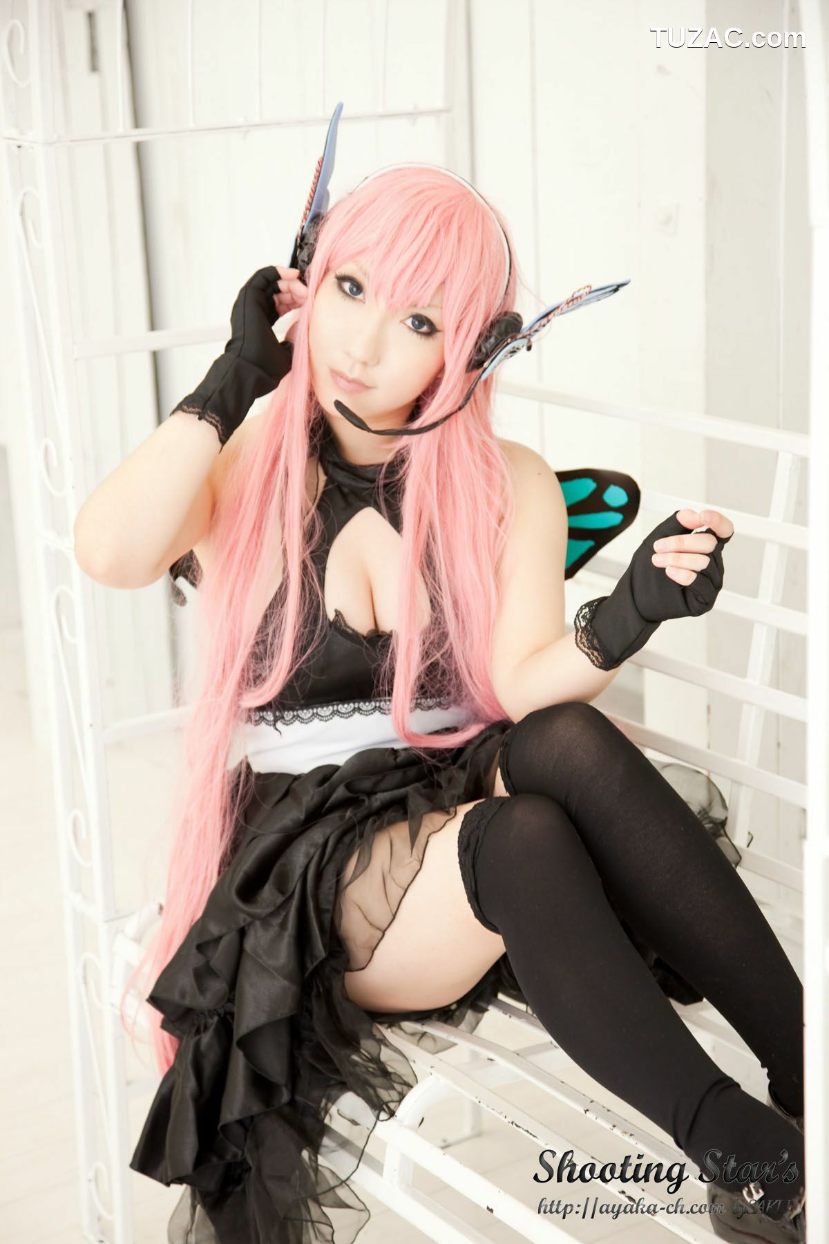 日本CosPlay_绫香 (Sakuサク) 《VOCALOID》 Megurine Luka 写真集[133P]
