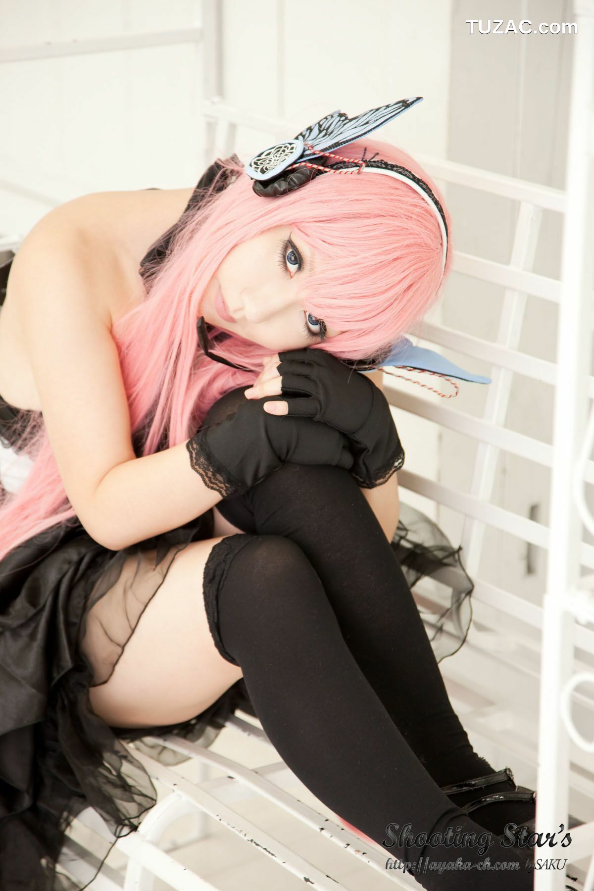 日本CosPlay_绫香 (Sakuサク) 《VOCALOID》 Megurine Luka 写真集[133P]