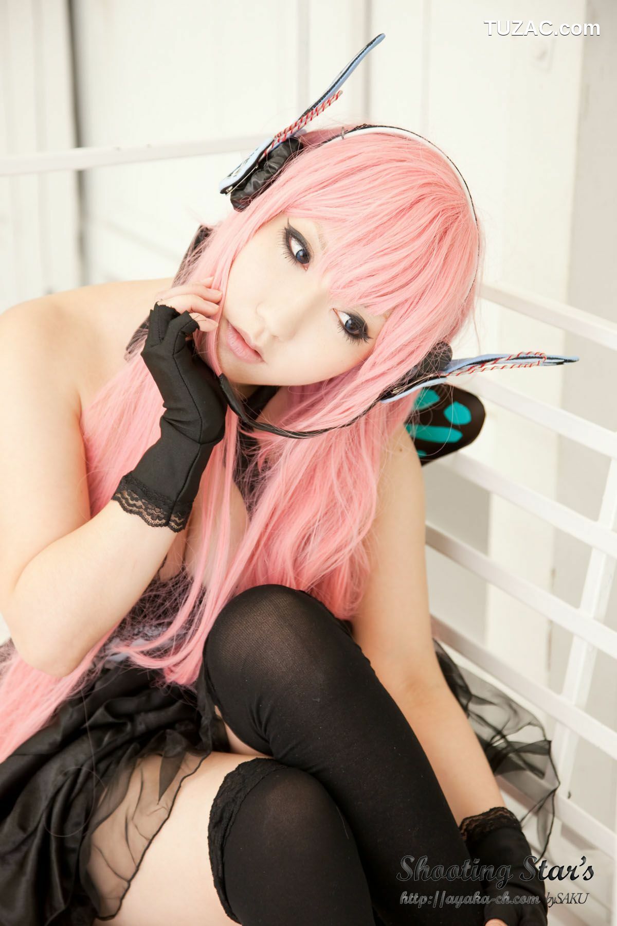 日本CosPlay_绫香 (Sakuサク) 《VOCALOID》 Megurine Luka 写真集[133P]