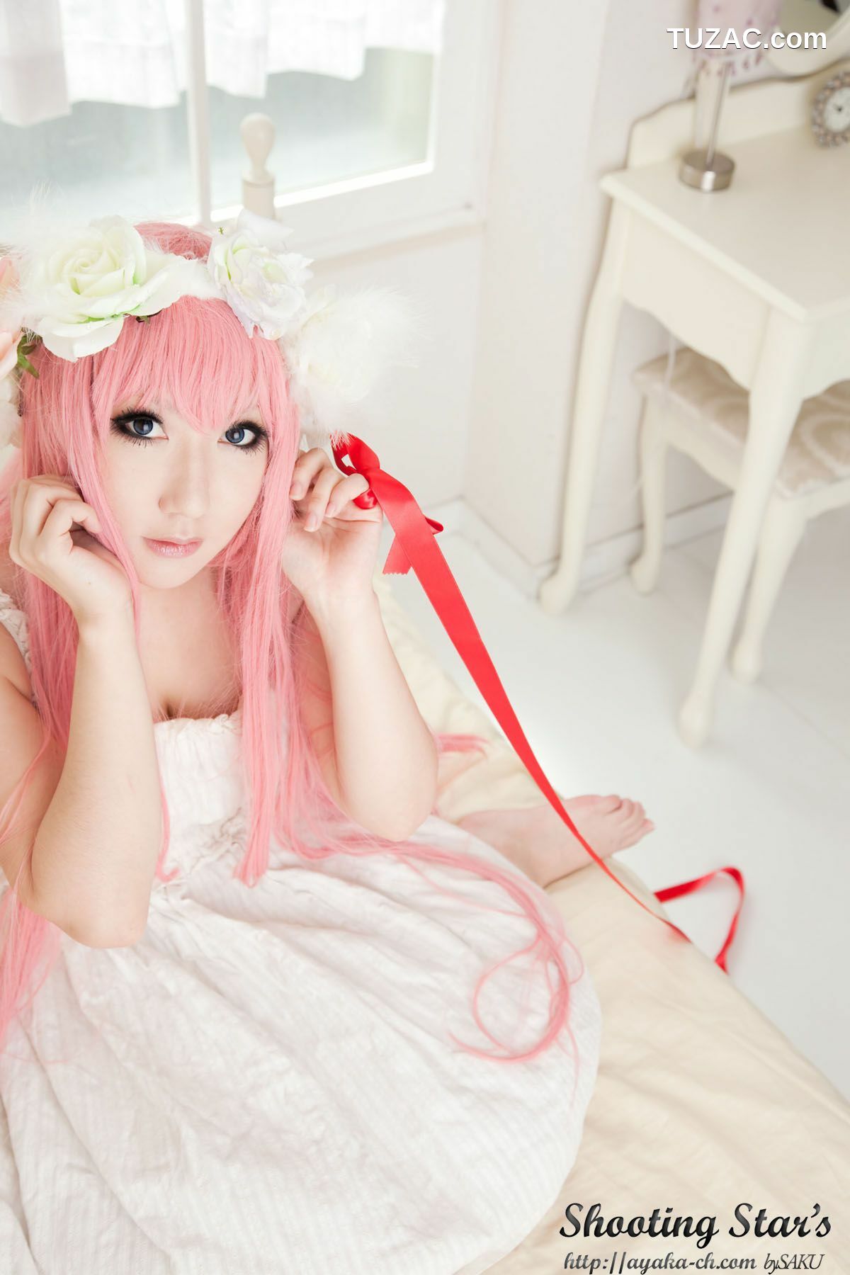日本CosPlay_绫香 (Sakuサク) 《VOCALOID》 Megurine Luka 写真集[133P]