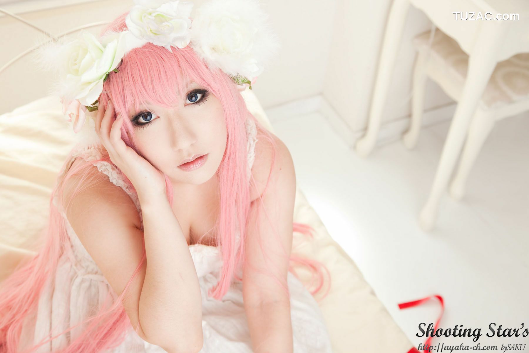 日本CosPlay_绫香 (Sakuサク) 《VOCALOID》 Megurine Luka 写真集[133P]