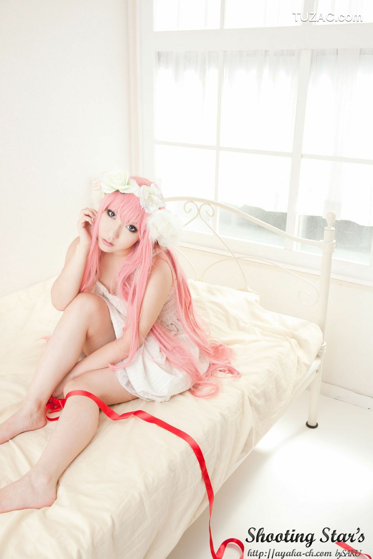 日本CosPlay_绫香 (Sakuサク) 《VOCALOID》 Megurine Luka 写真集[133P]