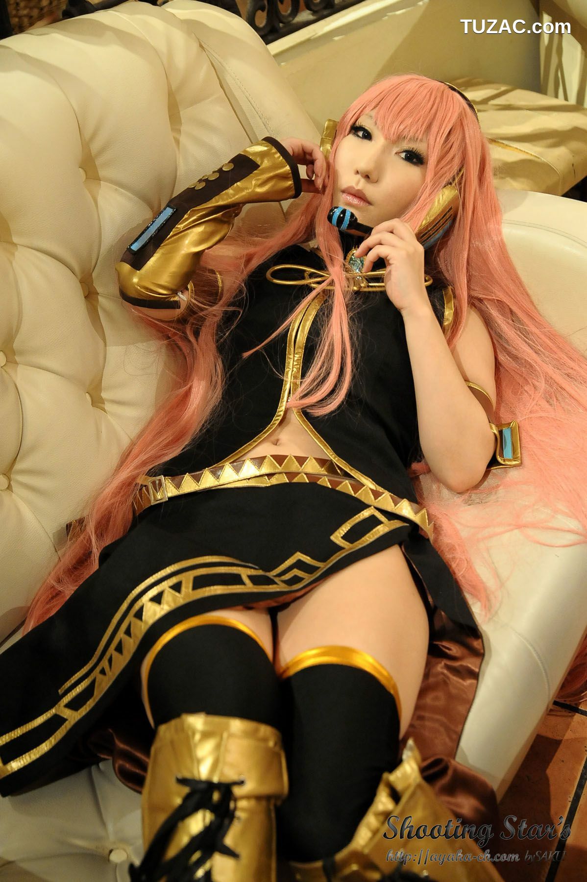 日本CosPlay_绫香 (Sakuサク) 《VOCALOID》 Megurine Luka 写真集[133P]