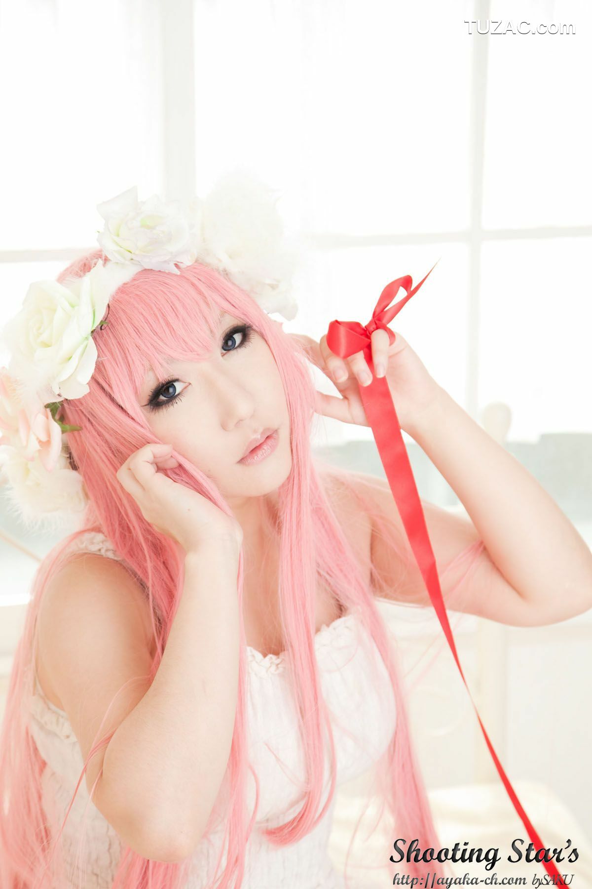 日本CosPlay_绫香 (Sakuサク) 《VOCALOID》 Megurine Luka 写真集[133P]