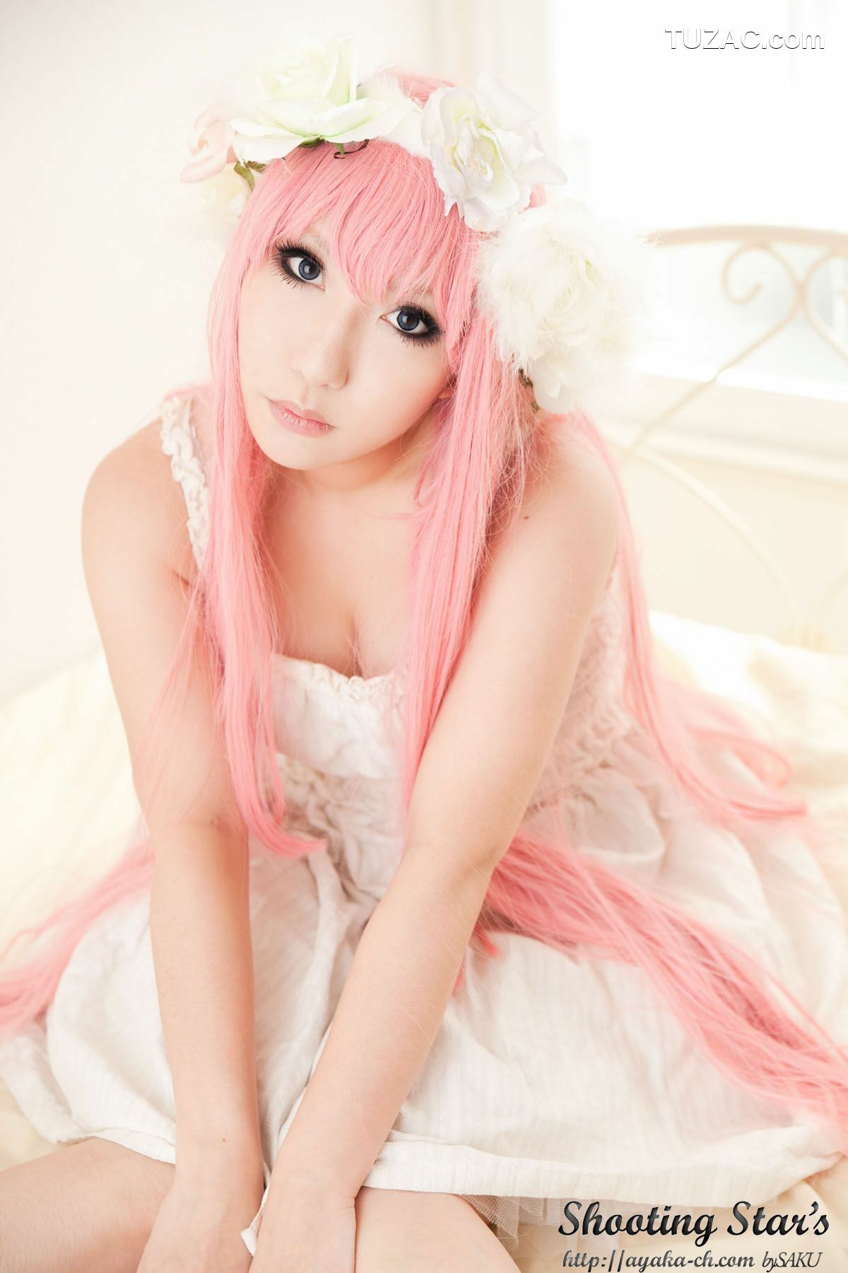 日本CosPlay_绫香 (Sakuサク) 《VOCALOID》 Megurine Luka 写真集[133P]
