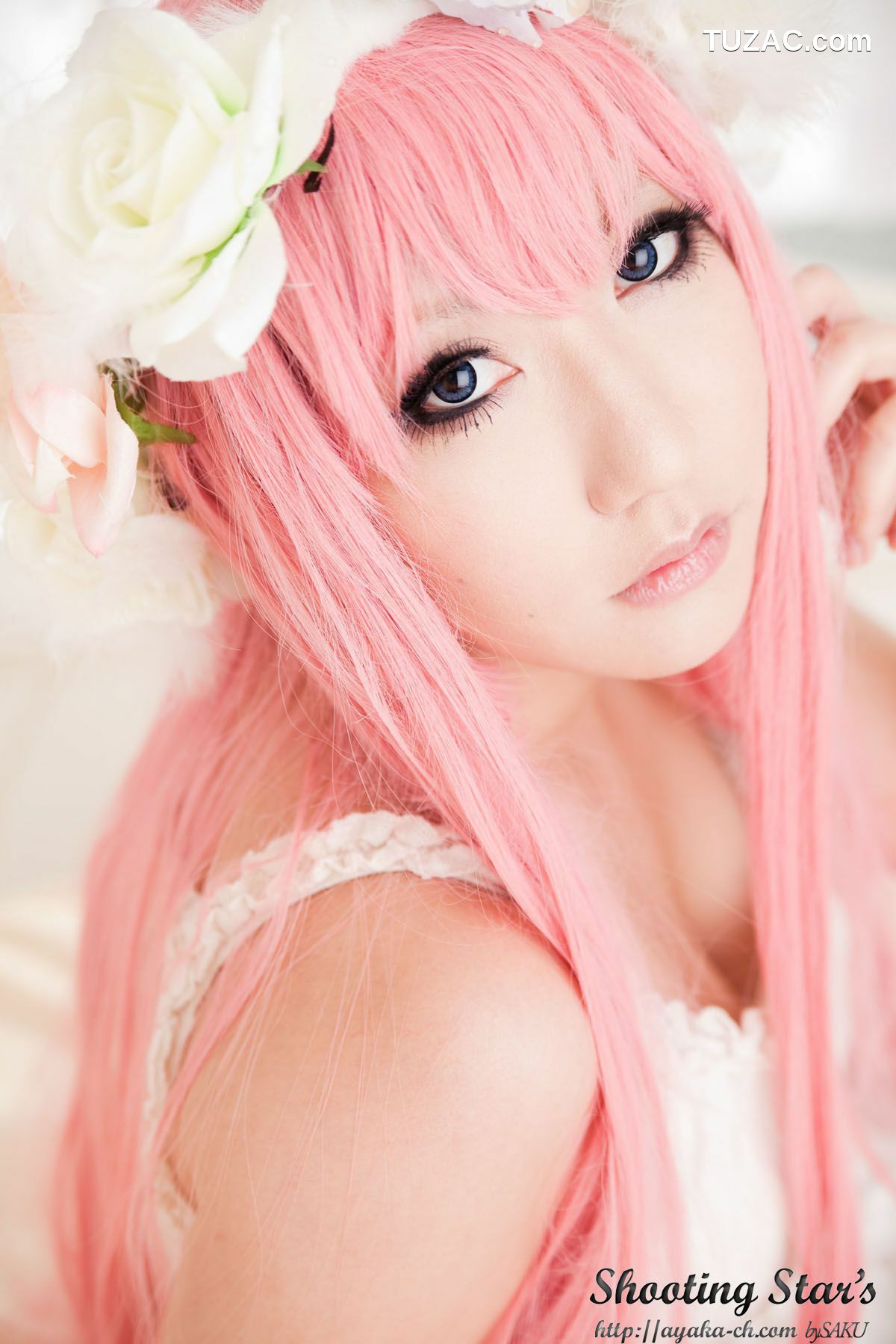 日本CosPlay_绫香 (Sakuサク) 《VOCALOID》 Megurine Luka 写真集[133P]