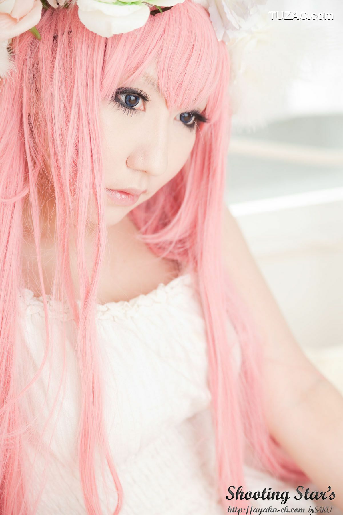 日本CosPlay_绫香 (Sakuサク) 《VOCALOID》 Megurine Luka 写真集[133P]