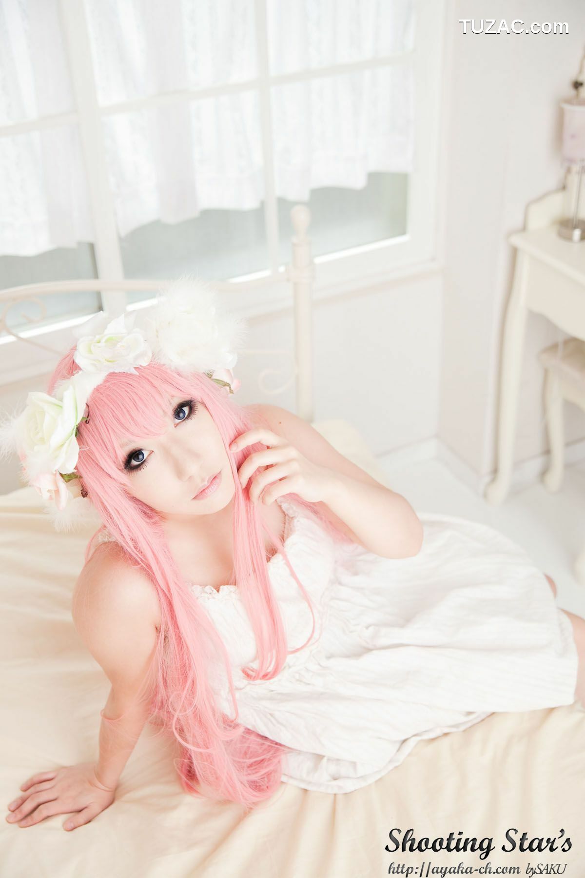 日本CosPlay_绫香 (Sakuサク) 《VOCALOID》 Megurine Luka 写真集[133P]