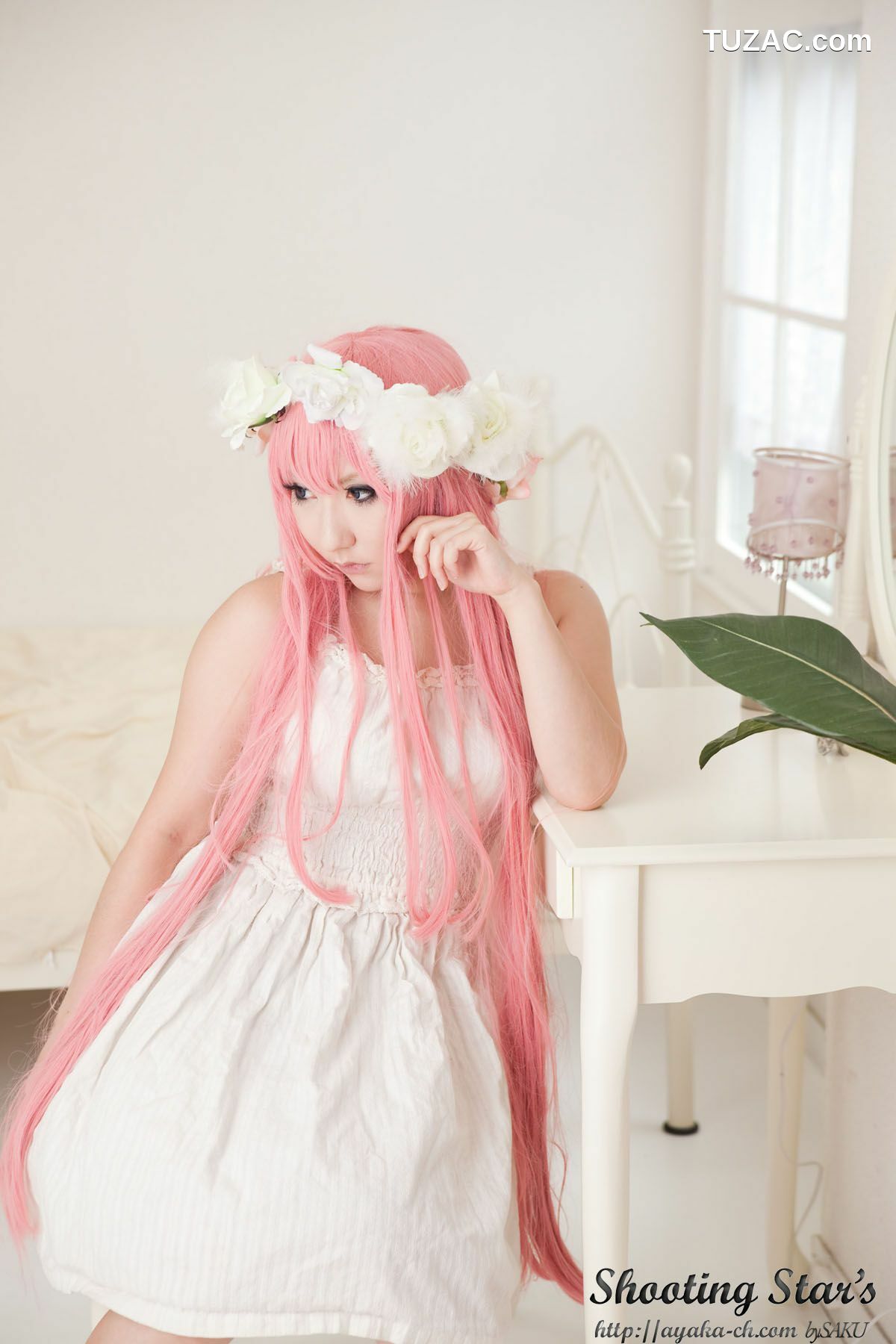 日本CosPlay_绫香 (Sakuサク) 《VOCALOID》 Megurine Luka 写真集[133P]
