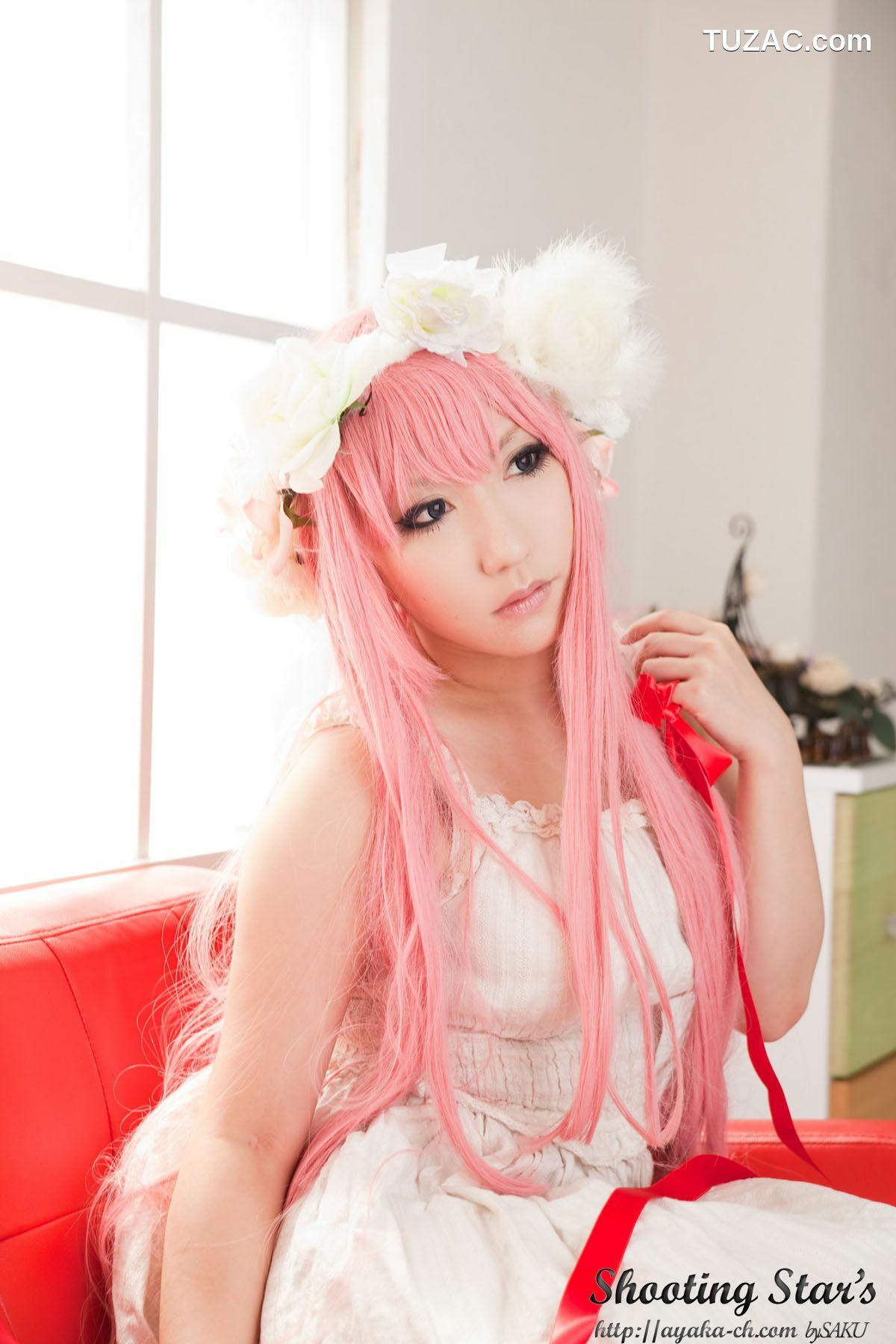 日本CosPlay_绫香 (Sakuサク) 《VOCALOID》 Megurine Luka 写真集[133P]