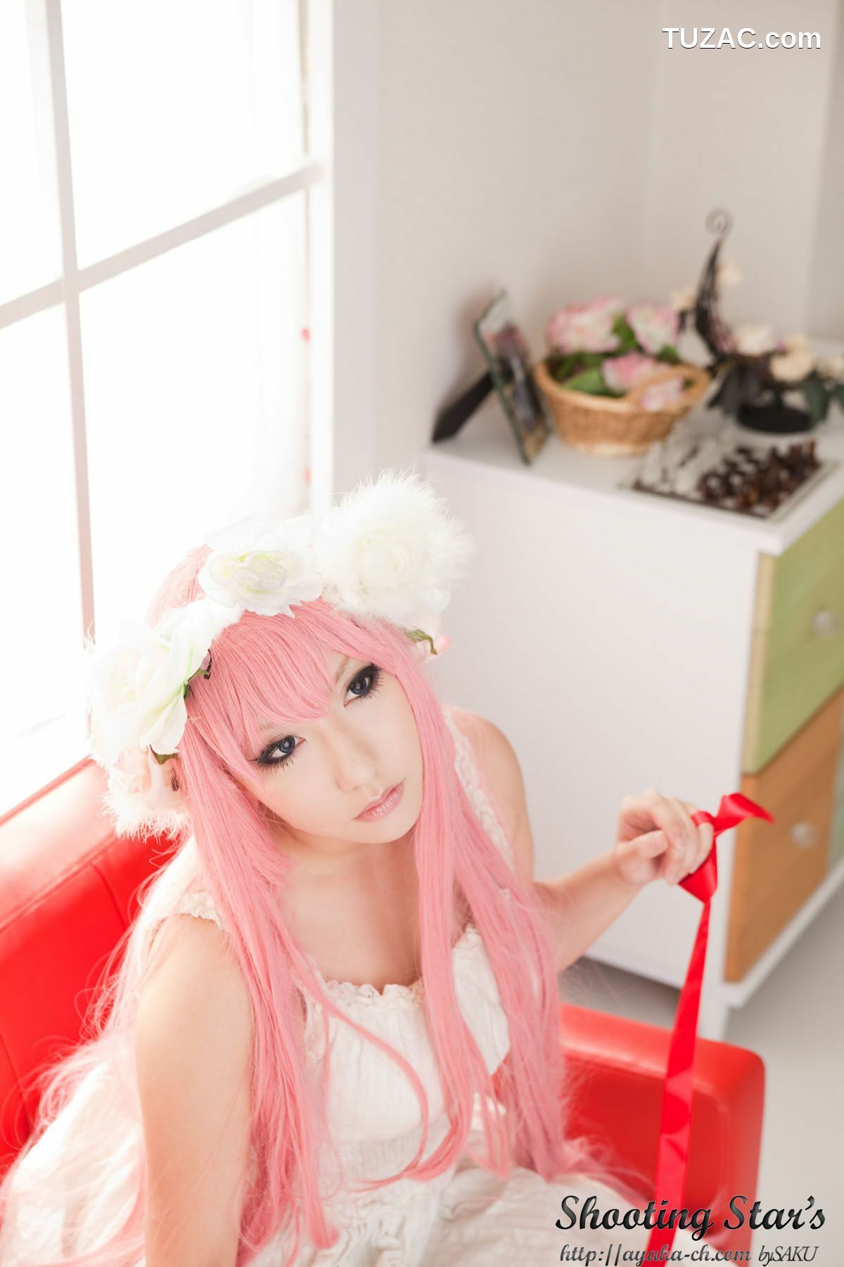 日本CosPlay_绫香 (Sakuサク) 《VOCALOID》 Megurine Luka 写真集[133P]