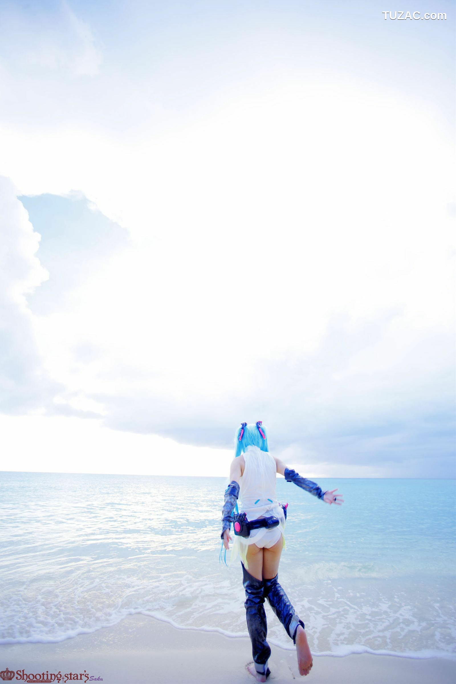 日本CosPlay_绫香 (サク) 《VOCALOID》初音ミク+鏡音リン 写真集[100P]