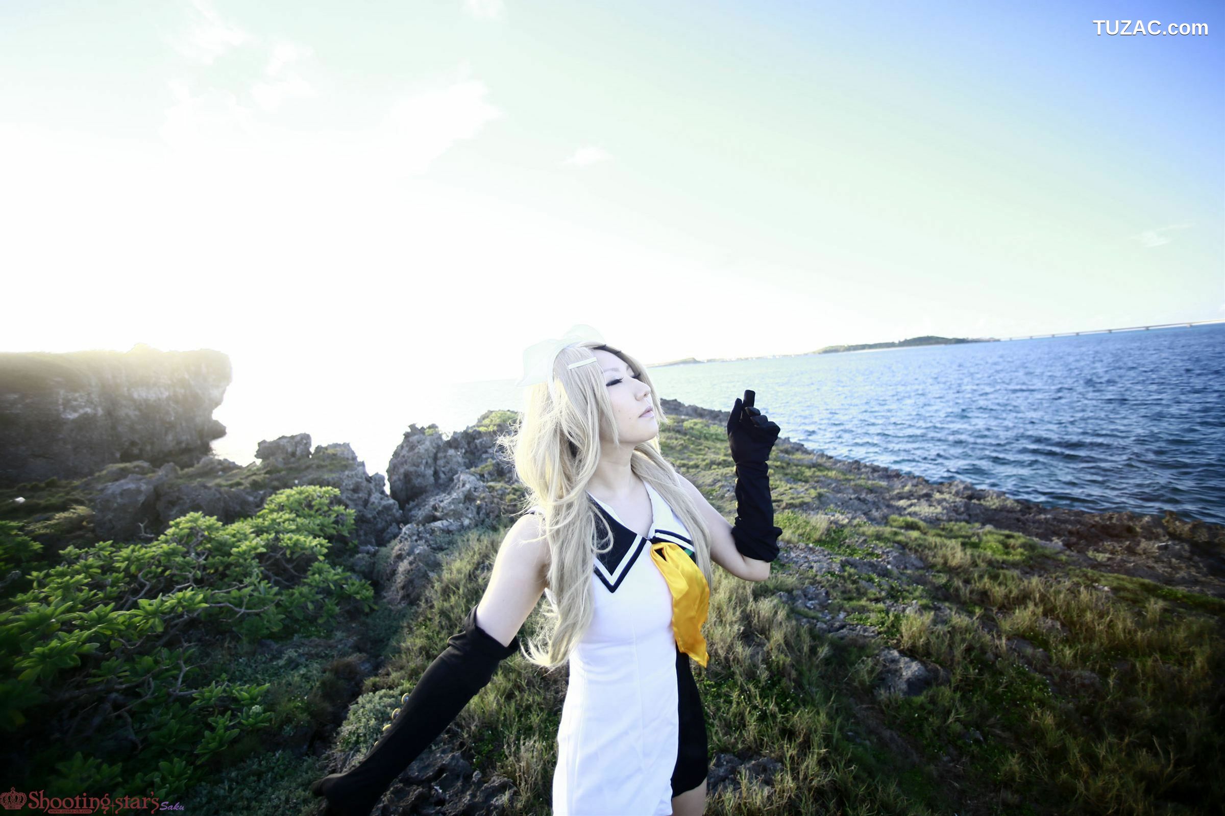 日本CosPlay_绫香 (サク) 《VOCALOID》初音ミク+鏡音リン 写真集[100P]