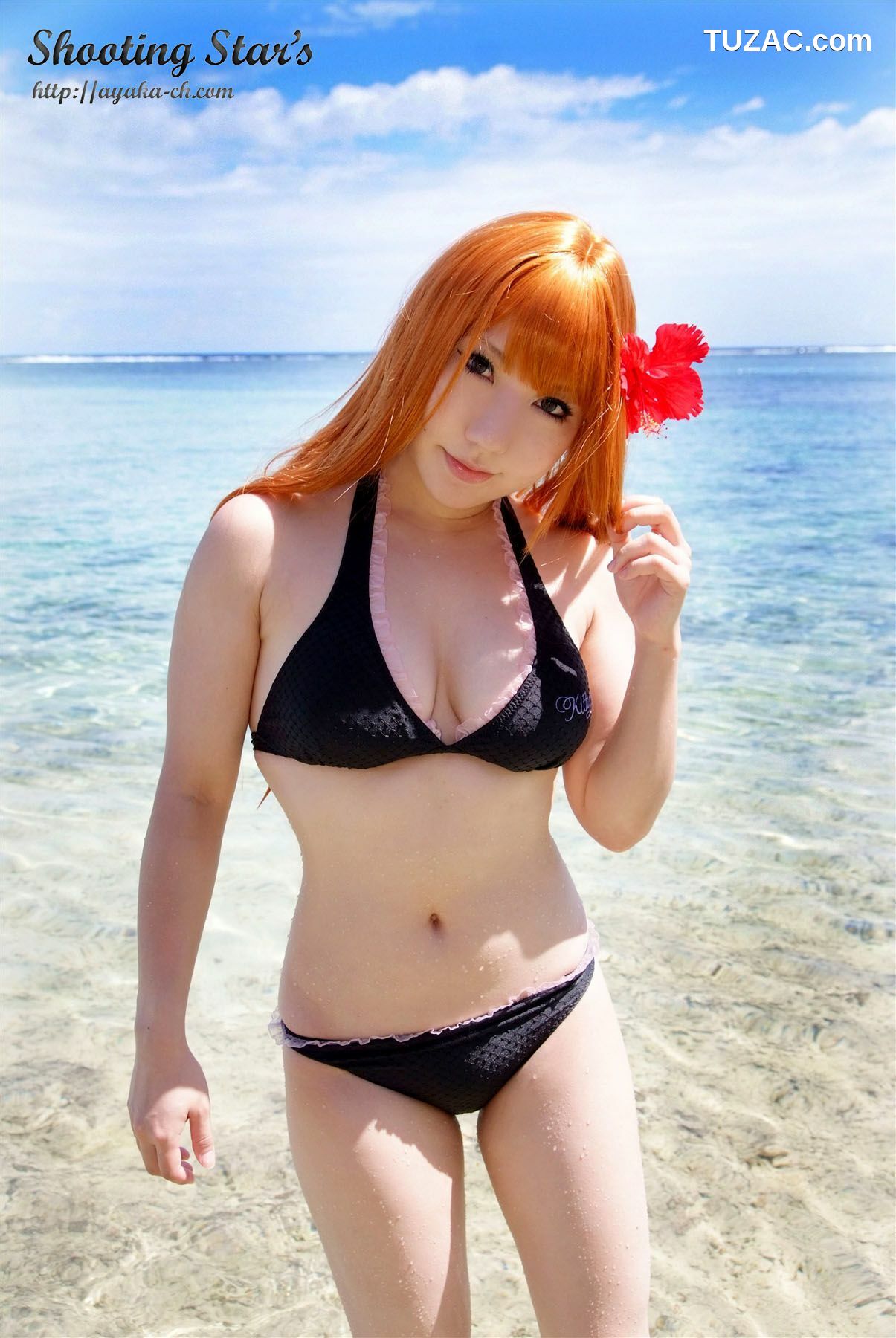 日本CosPlay_绫香 (サク Saku Ayaka) 《DEAD OR ALIVE XTREME『Cassis Orange』》 写真集