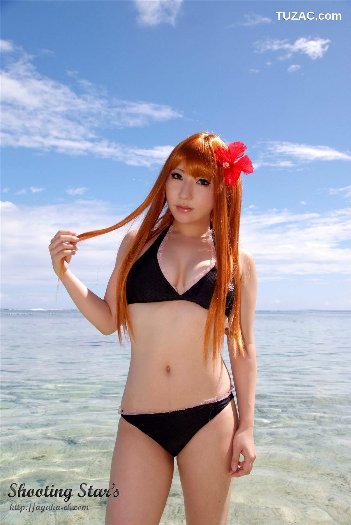 日本CosPlay_绫香 (サク Saku Ayaka) 《DEAD OR ALIVE XTREME『Cassis Orange』》 写真集