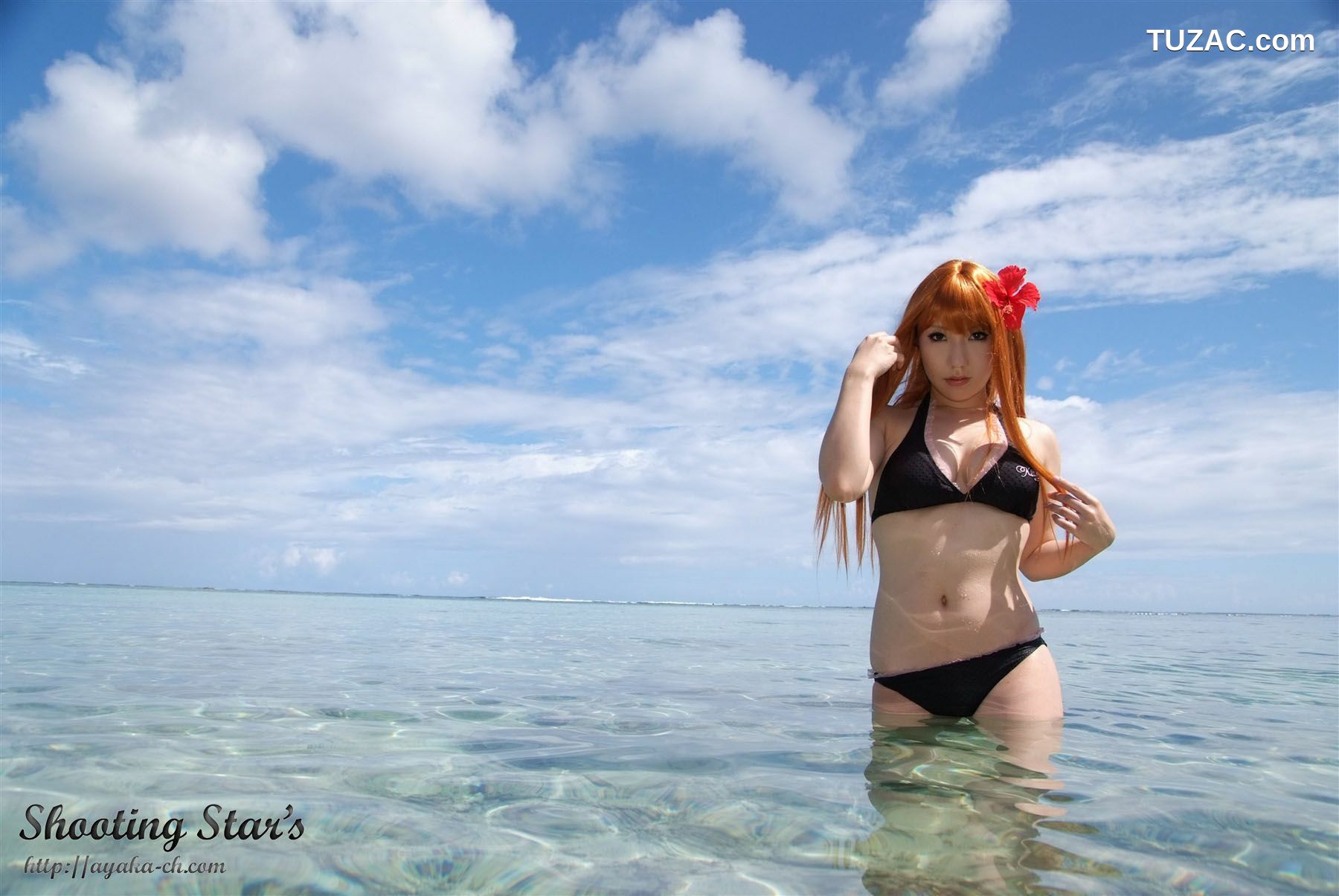 日本CosPlay_绫香 (サク Saku Ayaka) 《DEAD OR ALIVE XTREME『Cassis Orange』》 写真集