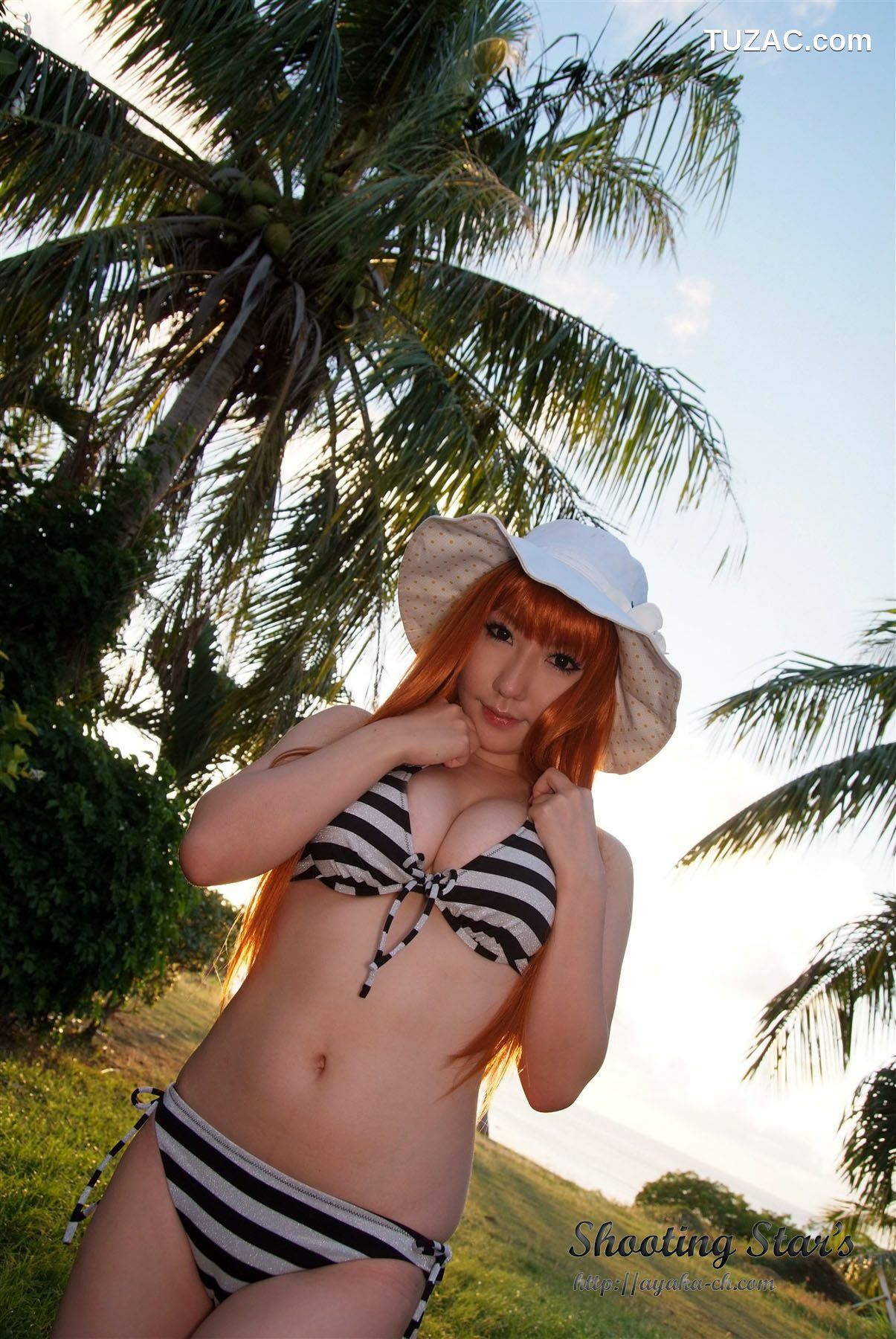 日本CosPlay_绫香 (サク Saku Ayaka) 《DEAD OR ALIVE XTREME『Cassis Orange』》 写真集