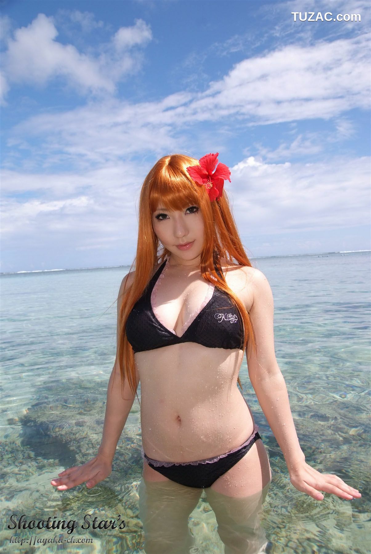 日本CosPlay_绫香 (サク Saku Ayaka) 《DEAD OR ALIVE XTREME『Cassis Orange』》 写真集