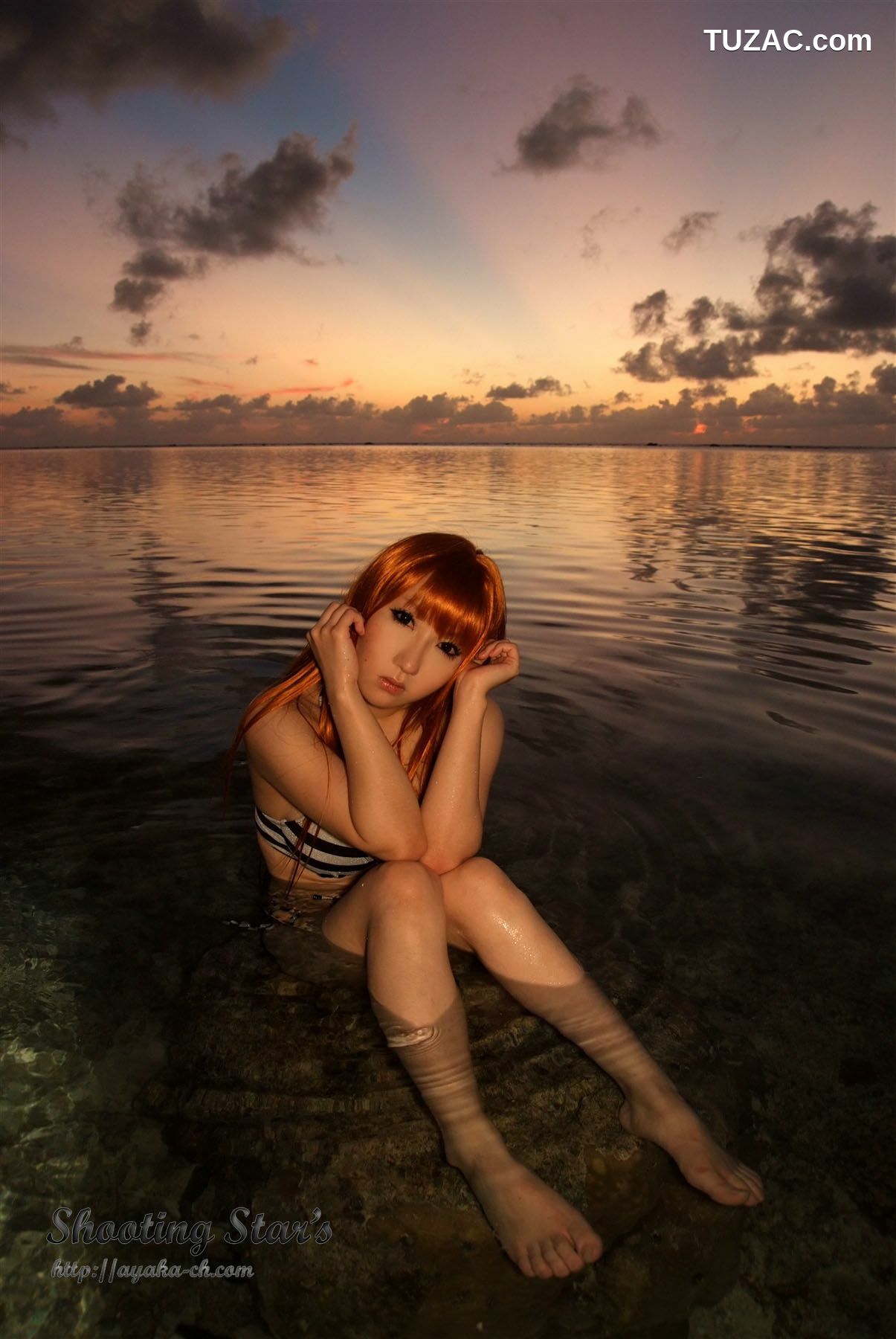 日本CosPlay_绫香 (サク Saku Ayaka) 《DEAD OR ALIVE XTREME『Cassis Orange』》 写真集