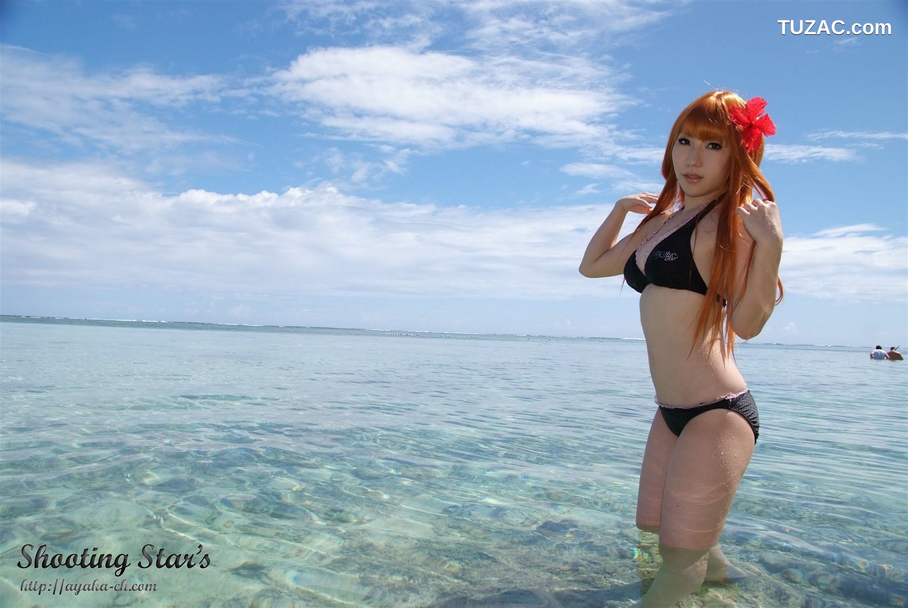 日本CosPlay_绫香 (サク Saku Ayaka) 《DEAD OR ALIVE XTREME『Cassis Orange』》 写真集