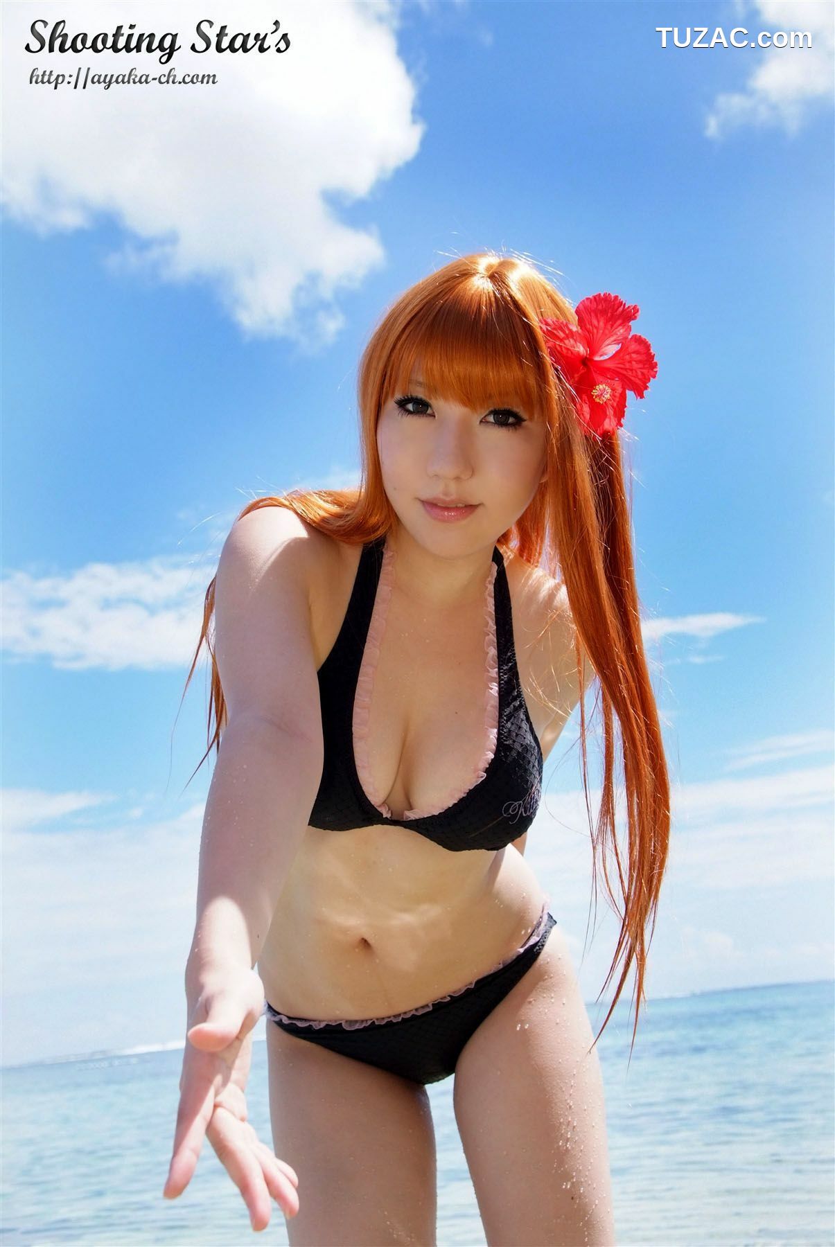日本CosPlay_绫香 (サク Saku Ayaka) 《DEAD OR ALIVE XTREME『Cassis Orange』》 写真集