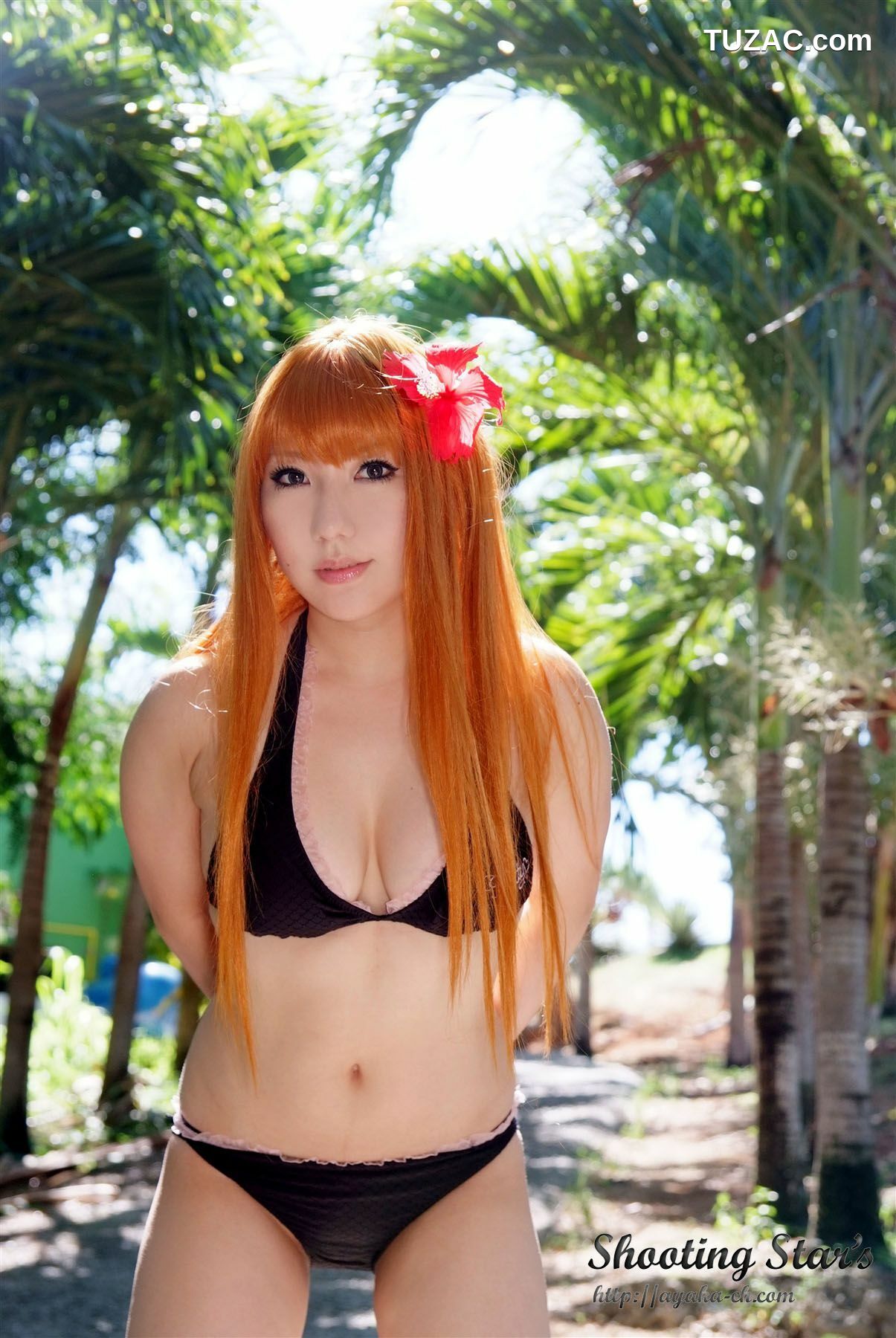 日本CosPlay_绫香 (サク Saku Ayaka) 《DEAD OR ALIVE XTREME『Cassis Orange』》 写真集