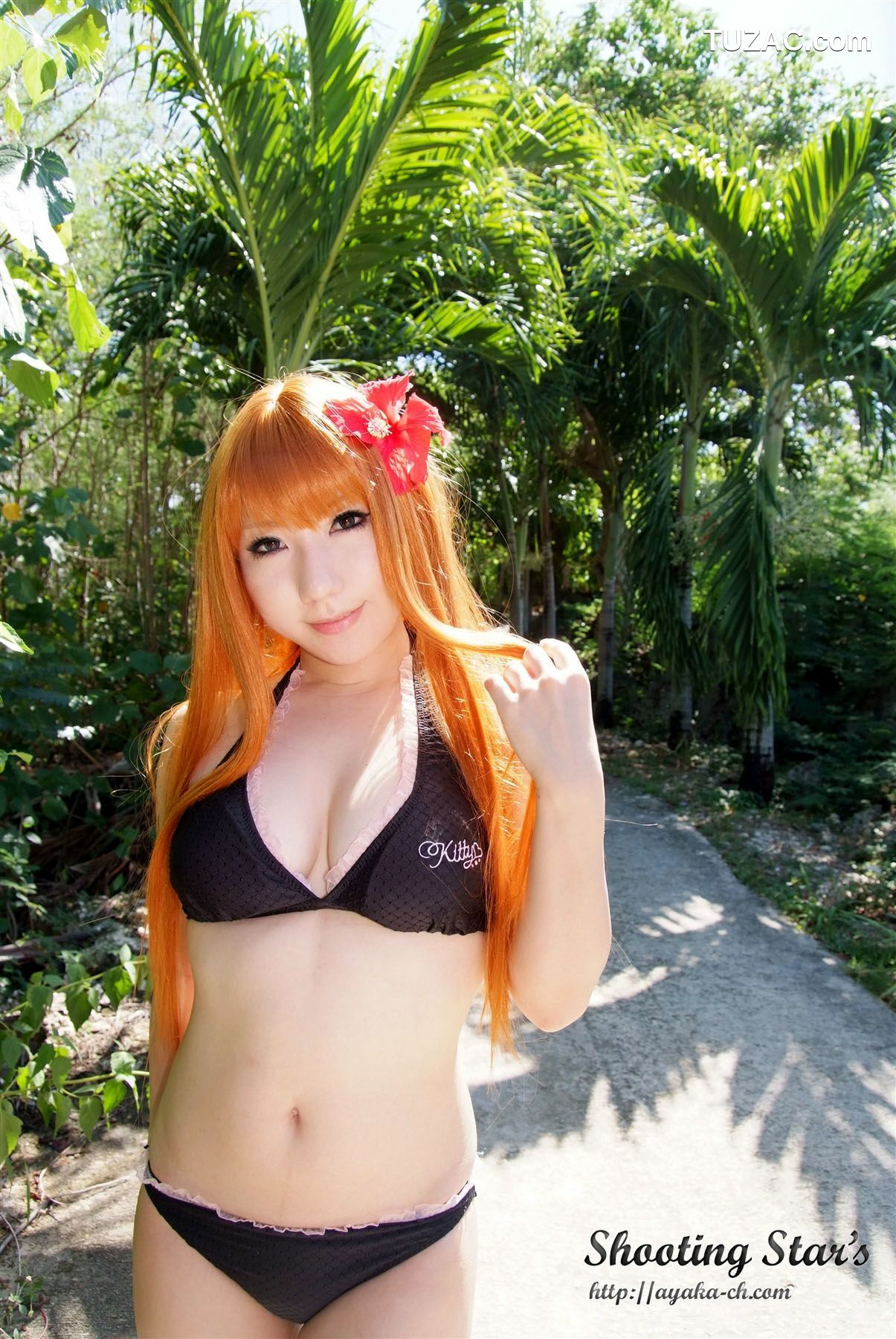 日本CosPlay_绫香 (サク Saku Ayaka) 《DEAD OR ALIVE XTREME『Cassis Orange』》 写真集