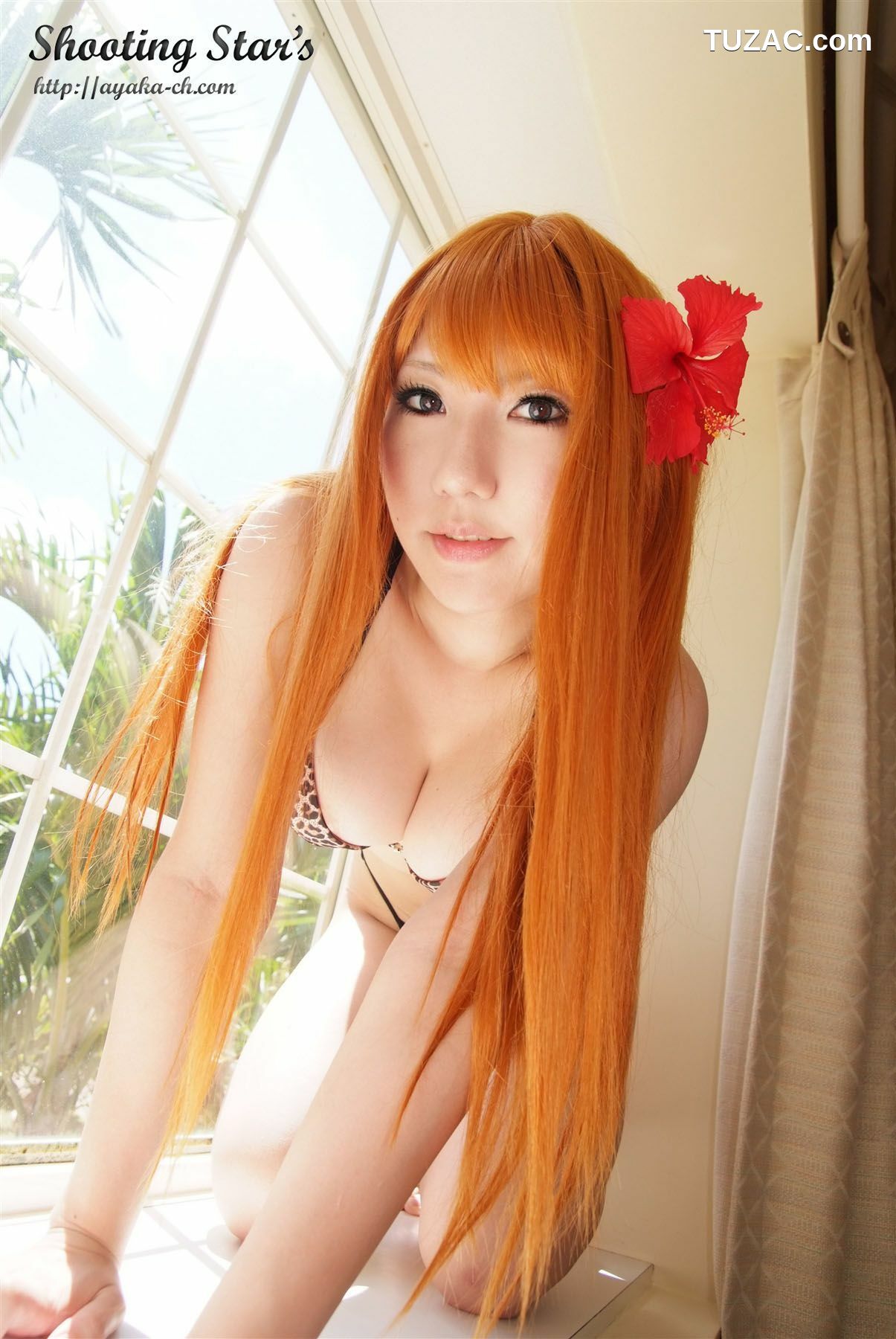 日本CosPlay_绫香 (サク Saku Ayaka) 《DEAD OR ALIVE XTREME『Cassis Orange』》 写真集