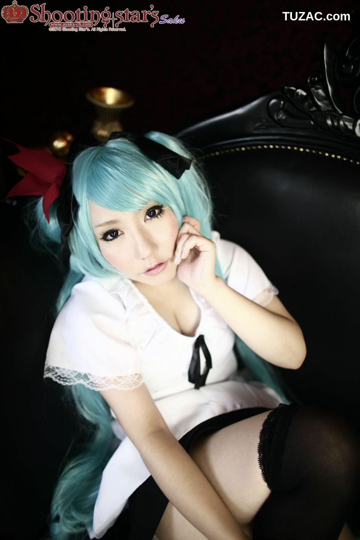 日本CosPlay_绫香サク (Saku Ayaka) 《Vocaloid》Hatsune Miku 4 写真集