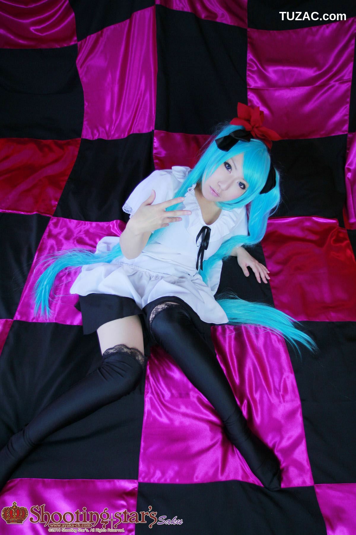 日本CosPlay_绫香サク (Saku Ayaka) 《Vocaloid》Hatsune Miku 4 写真集