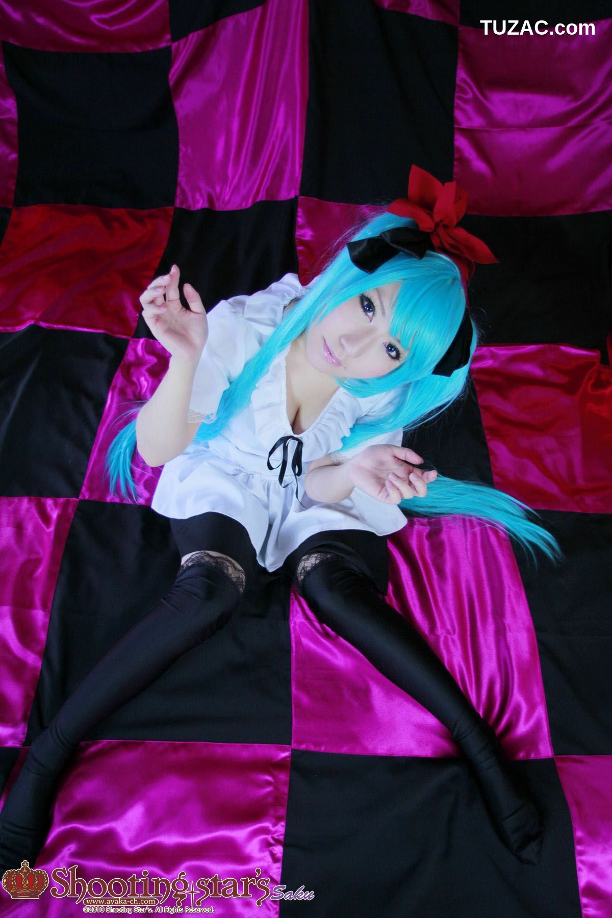 日本CosPlay_绫香サク (Saku Ayaka) 《Vocaloid》Hatsune Miku 4 写真集