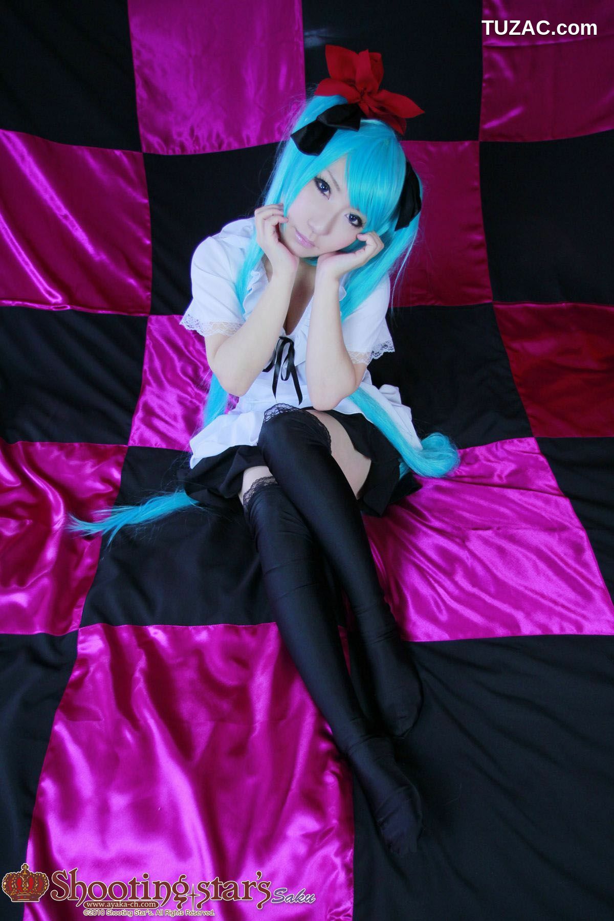 日本CosPlay_绫香サク (Saku Ayaka) 《Vocaloid》Hatsune Miku 4 写真集