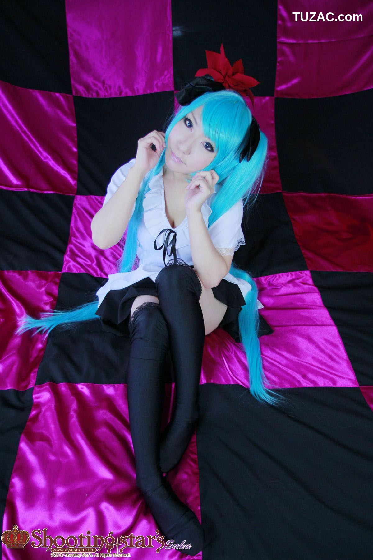 日本CosPlay_绫香サク (Saku Ayaka) 《Vocaloid》Hatsune Miku 4 写真集