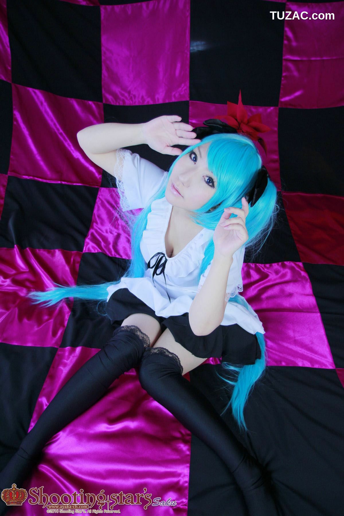 日本CosPlay_绫香サク (Saku Ayaka) 《Vocaloid》Hatsune Miku 4 写真集