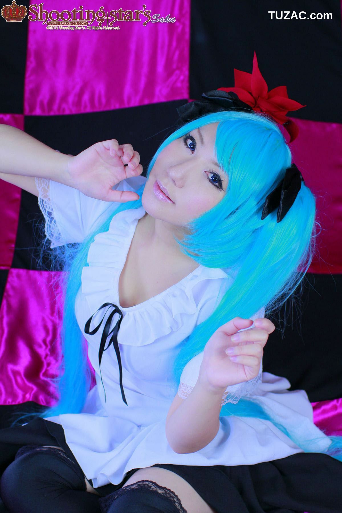 日本CosPlay_绫香サク (Saku Ayaka) 《Vocaloid》Hatsune Miku 4 写真集
