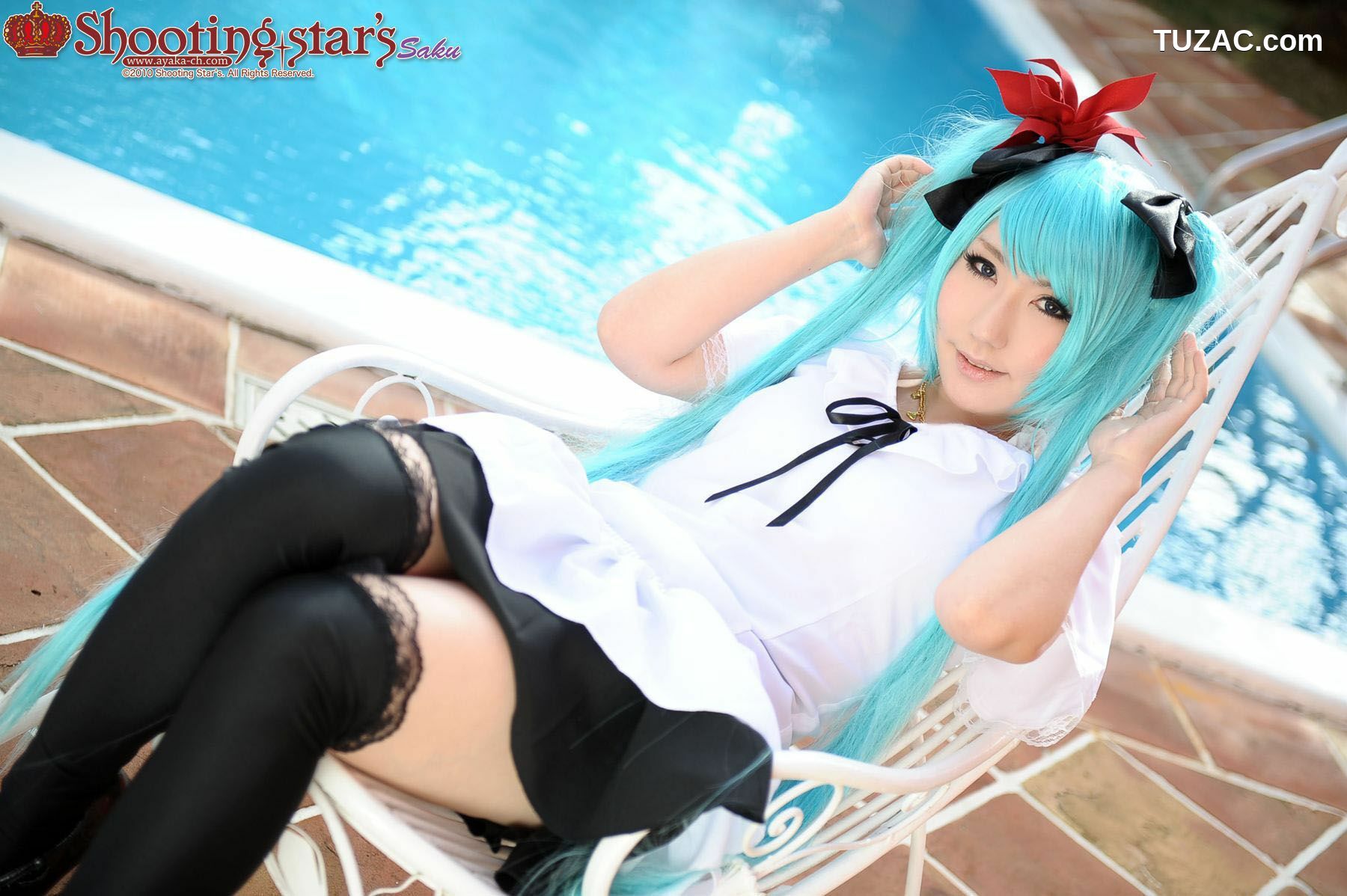 日本CosPlay_绫香サク (Saku Ayaka) 《Vocaloid》Hatsune Miku 4 写真集