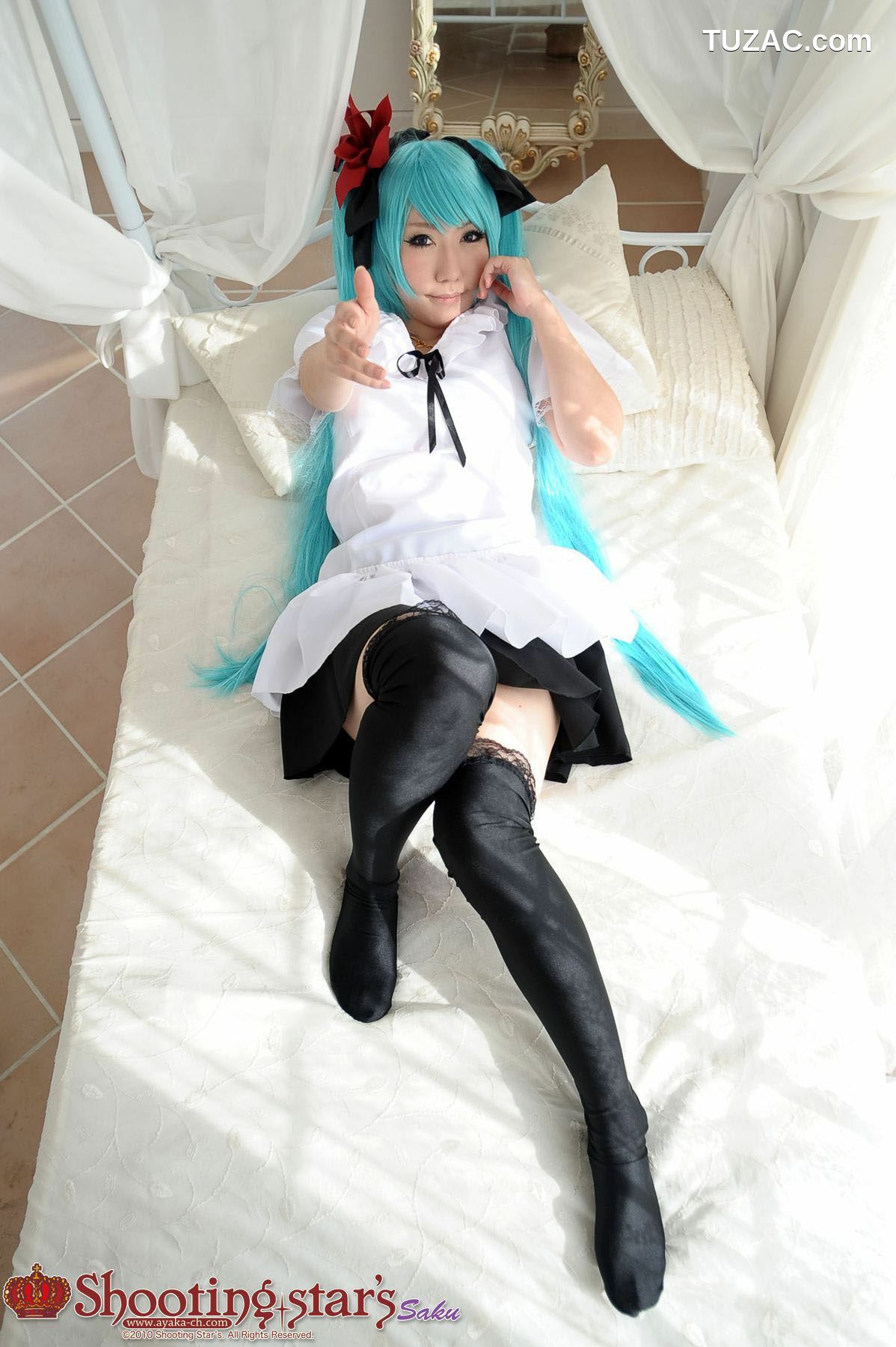 日本CosPlay_绫香サク (Saku Ayaka) 《Vocaloid》Hatsune Miku 4 写真集