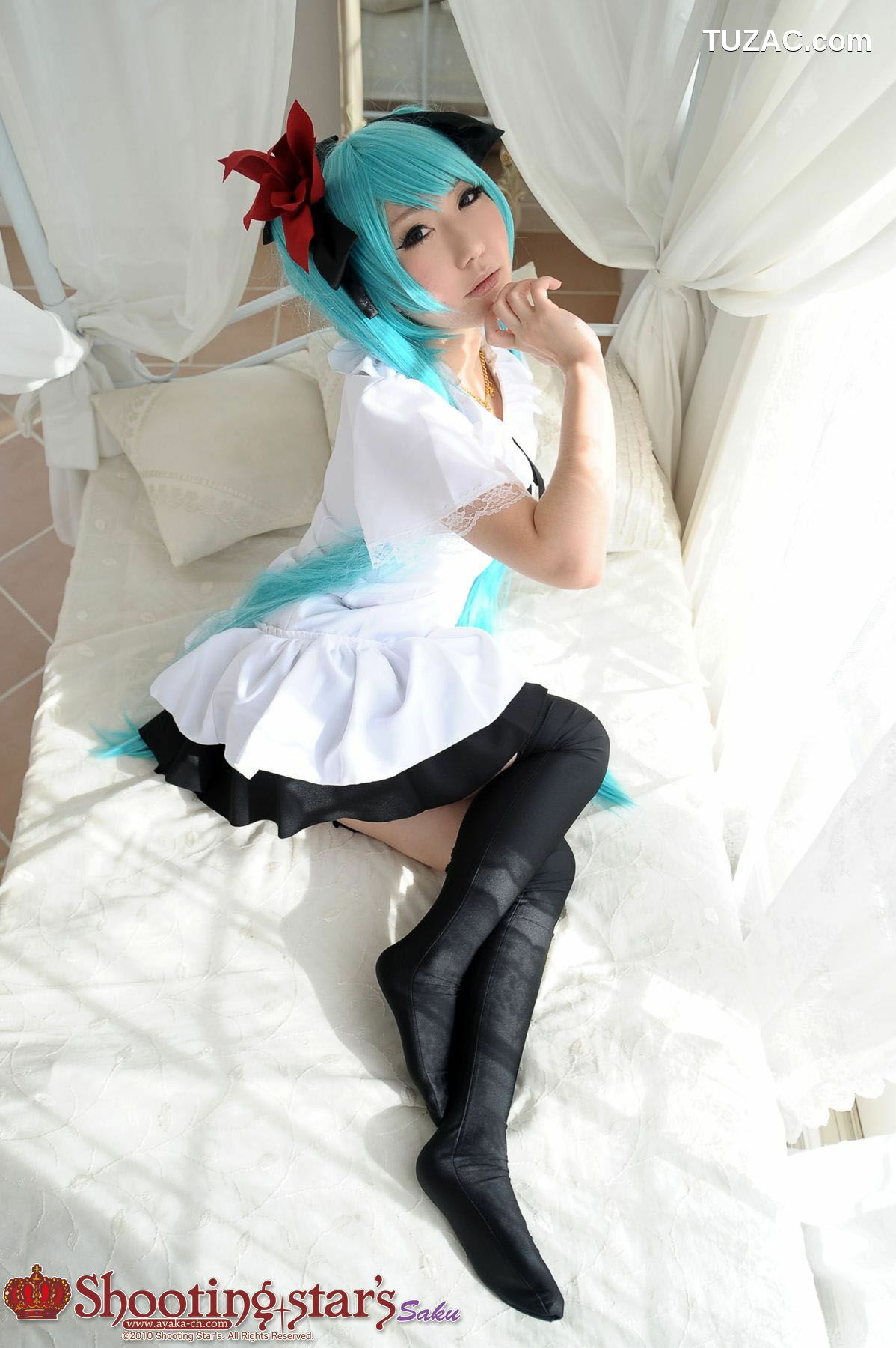 日本CosPlay_绫香サク (Saku Ayaka) 《Vocaloid》Hatsune Miku 4 写真集