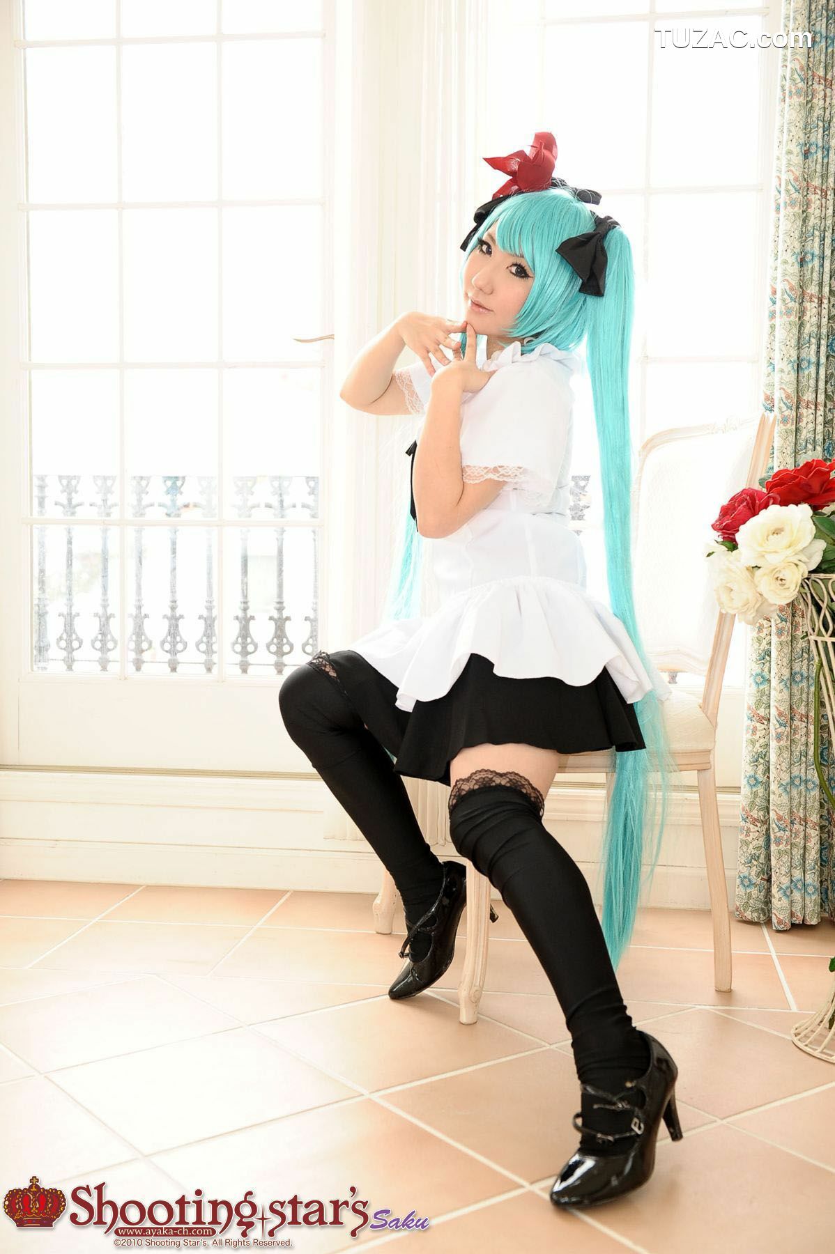 日本CosPlay_绫香サク (Saku Ayaka) 《Vocaloid》Hatsune Miku 4 写真集