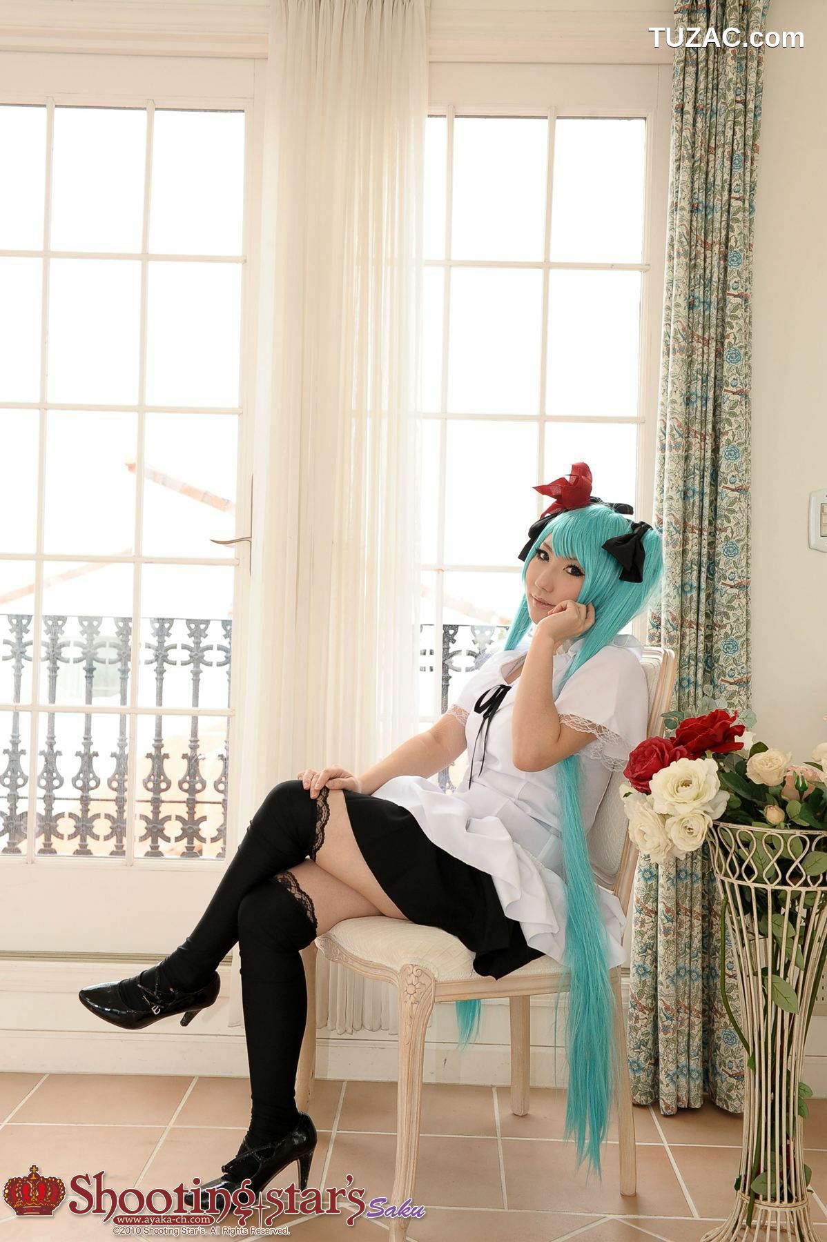 日本CosPlay_绫香サク (Saku Ayaka) 《Vocaloid》Hatsune Miku 4 写真集