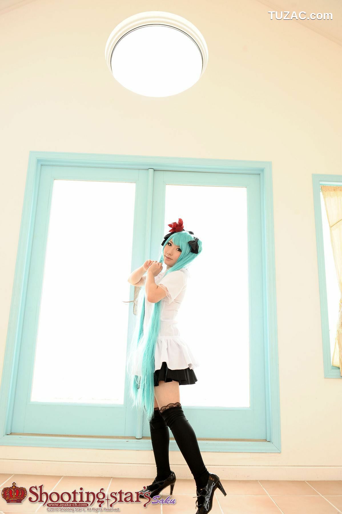 日本CosPlay_绫香サク (Saku Ayaka) 《Vocaloid》Hatsune Miku 4 写真集