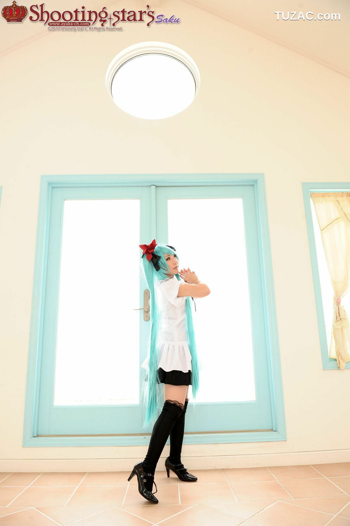 日本CosPlay_绫香サク (Saku Ayaka) 《Vocaloid》Hatsune Miku 4 写真集