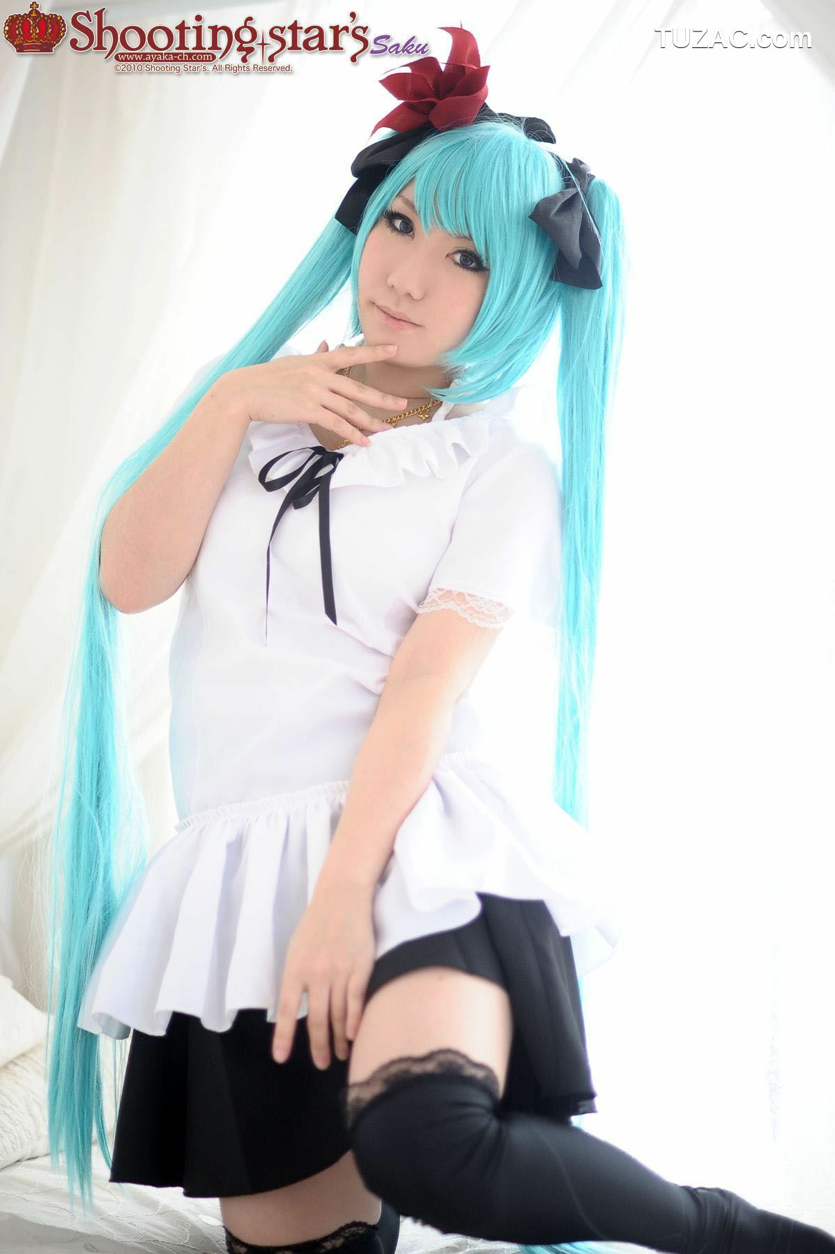 日本CosPlay_绫香サク (Saku Ayaka) 《Vocaloid》Hatsune Miku 4 写真集