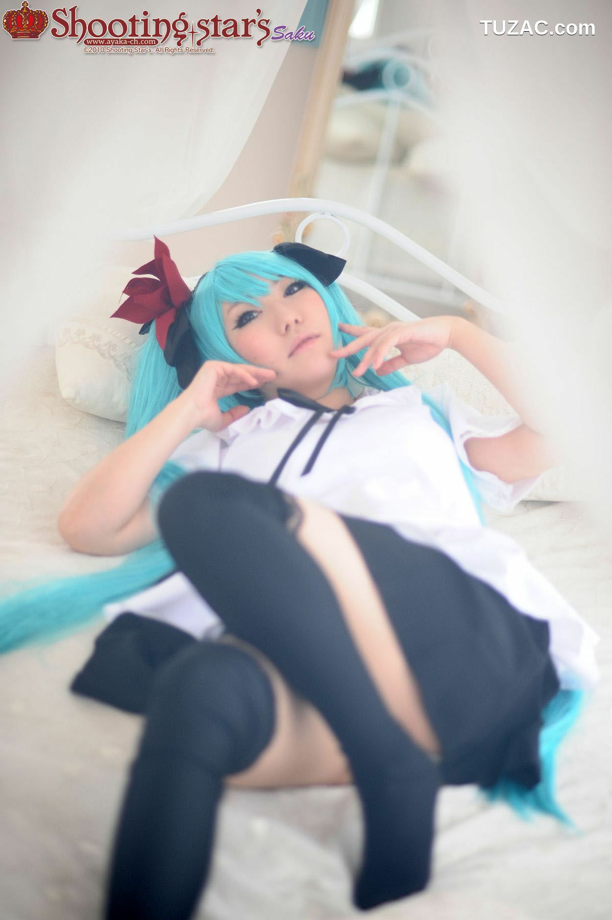 日本CosPlay_绫香サク (Saku Ayaka) 《Vocaloid》Hatsune Miku 4 写真集