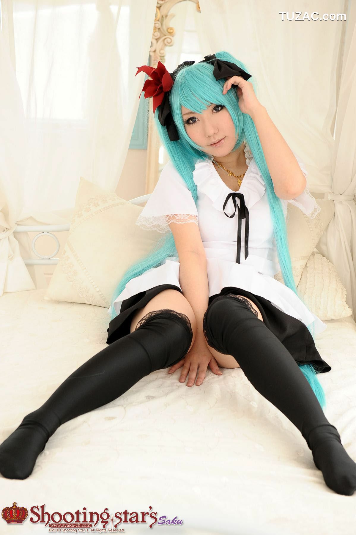 日本CosPlay_绫香サク (Saku Ayaka) 《Vocaloid》Hatsune Miku 4 写真集