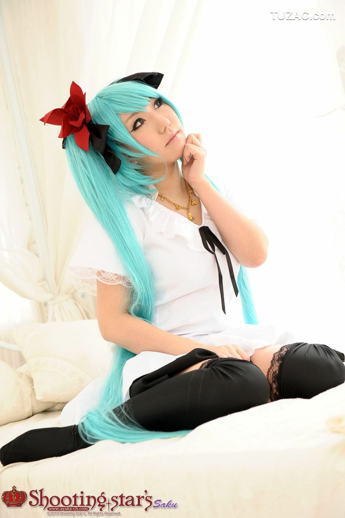 日本CosPlay_绫香サク (Saku Ayaka) 《Vocaloid》Hatsune Miku 4 写真集