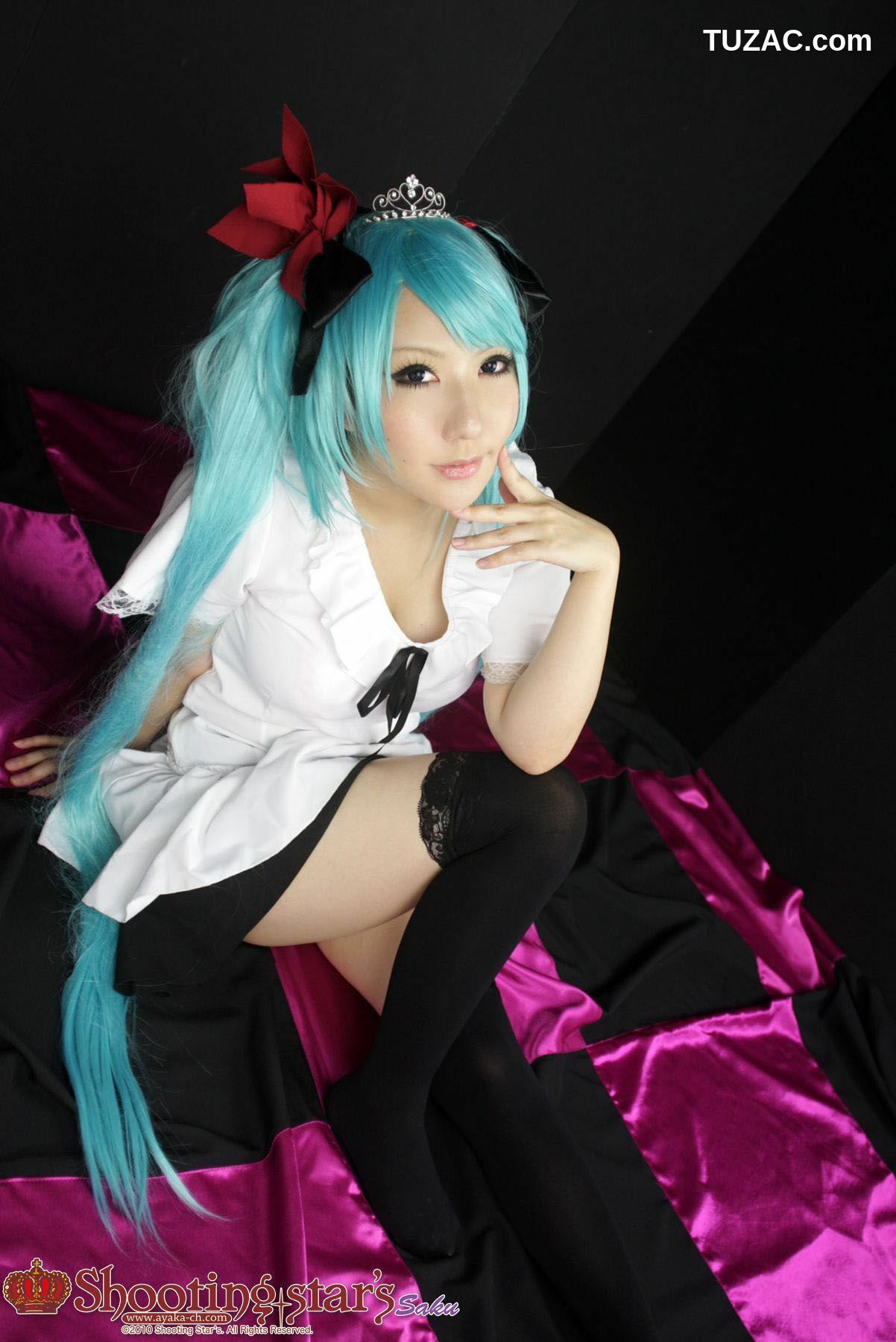 日本CosPlay_绫香サク (Saku Ayaka) 《Vocaloid》Hatsune Miku 4 写真集